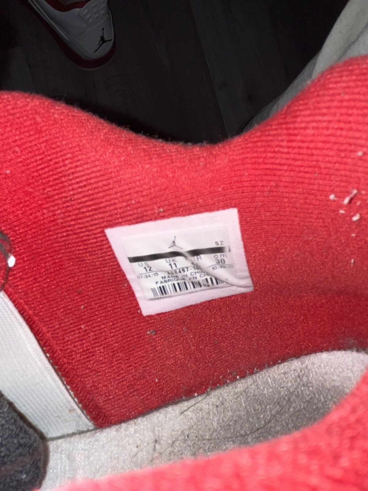 Jordan Brand Jordan Retro 4 Alternate 89 2016 Size US 12 / EU 45 - 5 Thumbnail