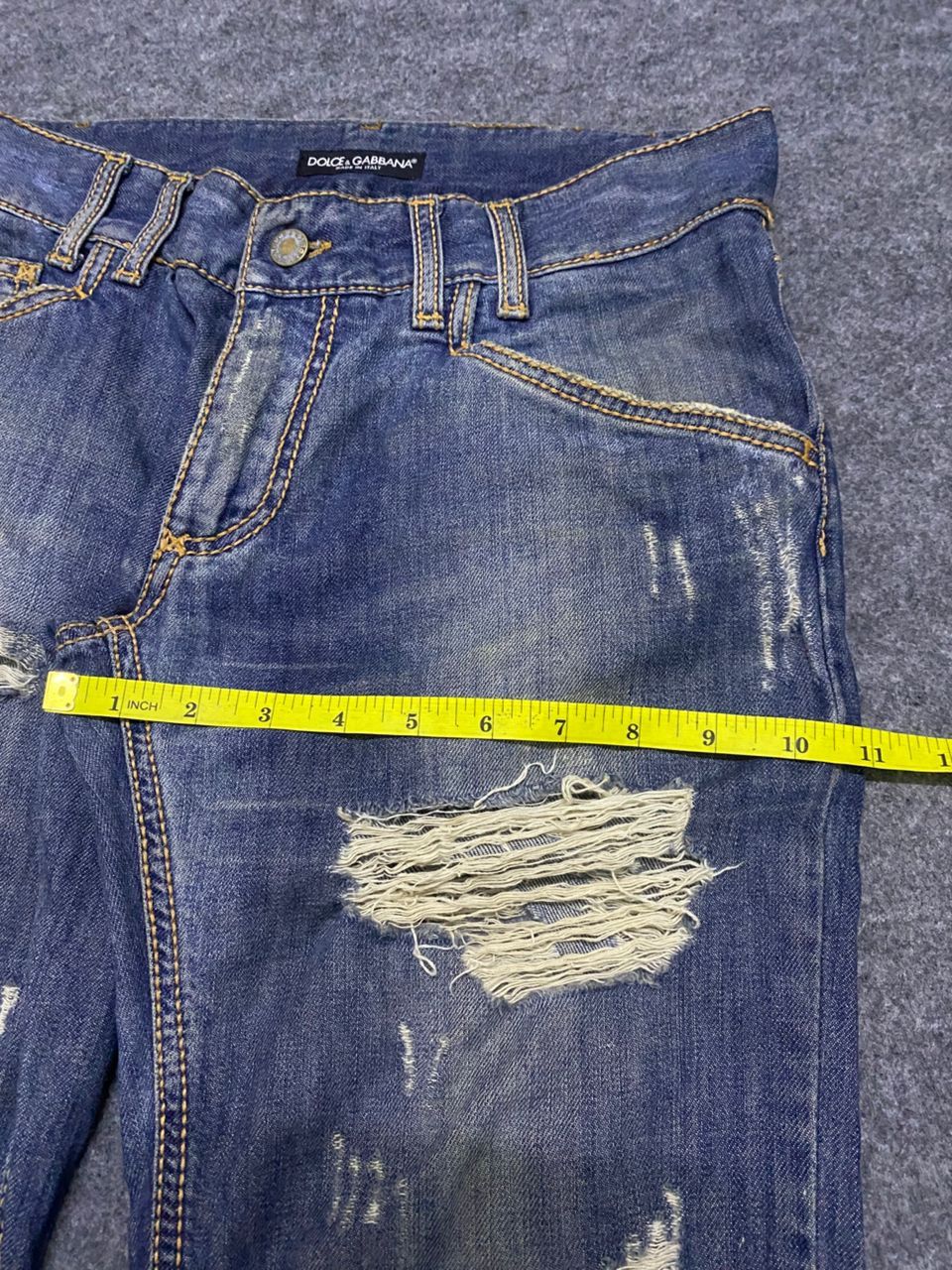 Dolce & Gabbana 💥Best Offer💥Dolce & Gabanna Distressed Denim Jeans Size 31" - 5 Thumbnail