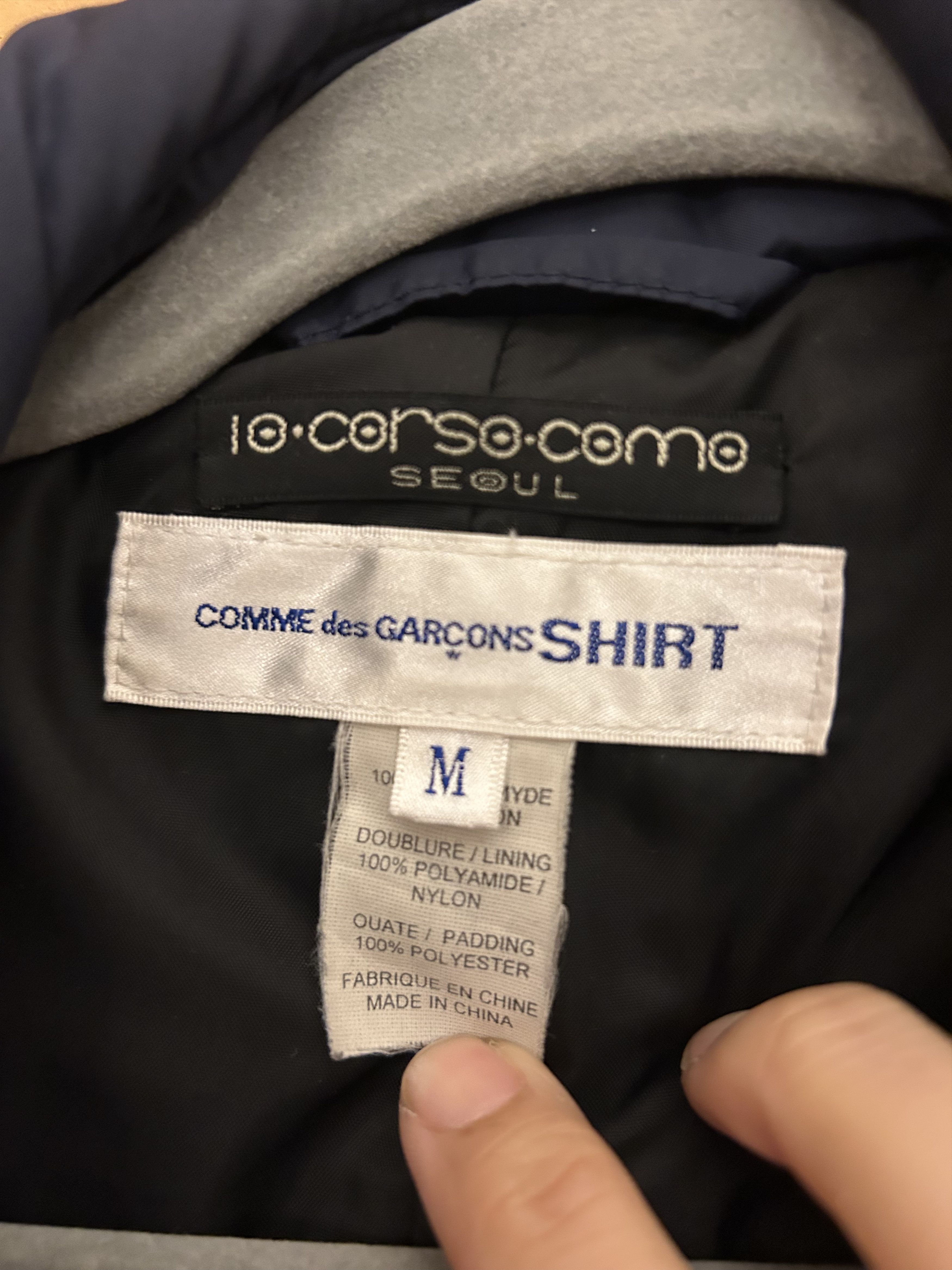 Comme des Garcons SHIRT Men's poly puffer jacket Size US M / EU 48-50 / 2 - 4 Thumbnail
