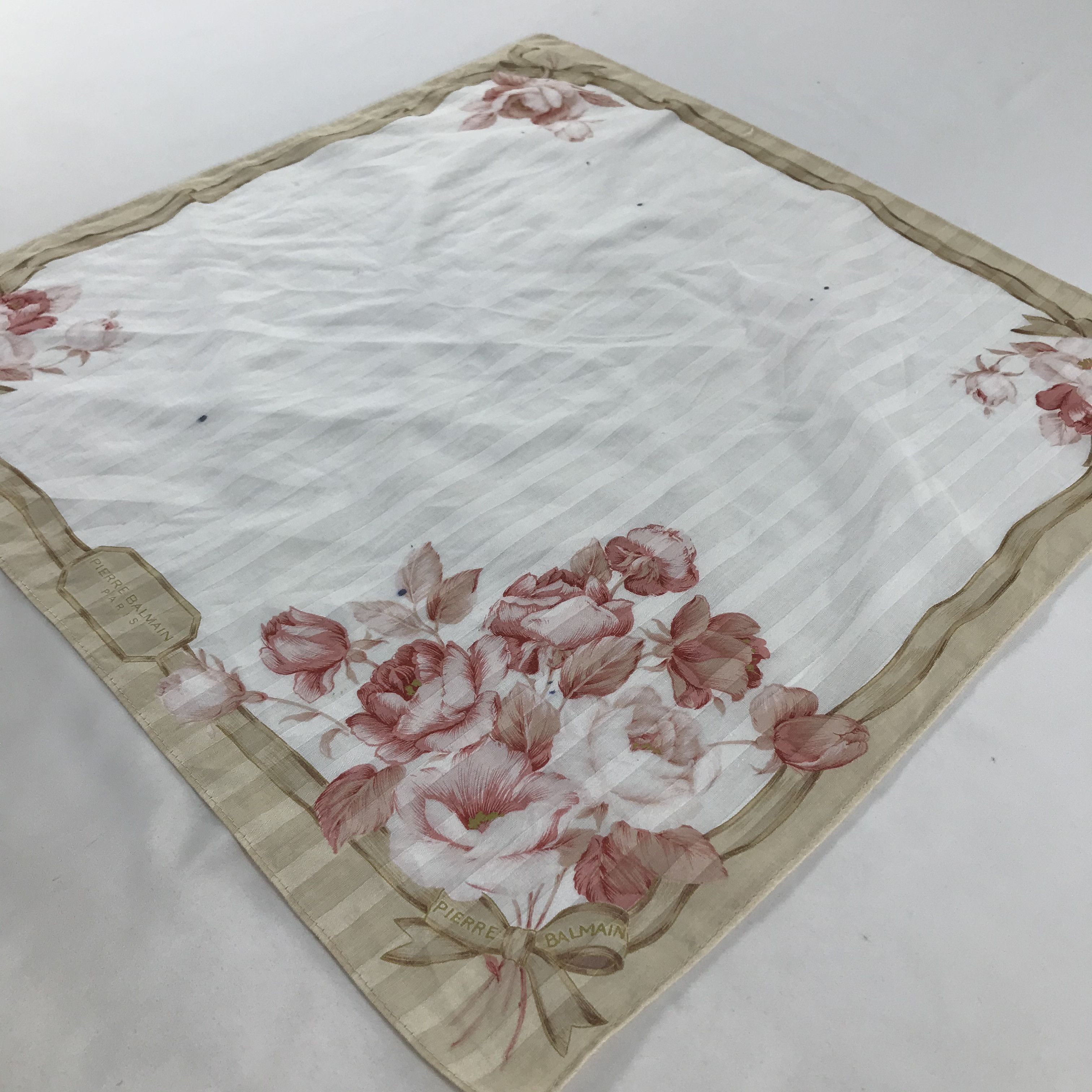 Pierre Balmain × Vintage Pierre Balmain Bandana / Handkerchief / Neckerchief - S1884 Size ONE SIZE - 2 Thumbnail