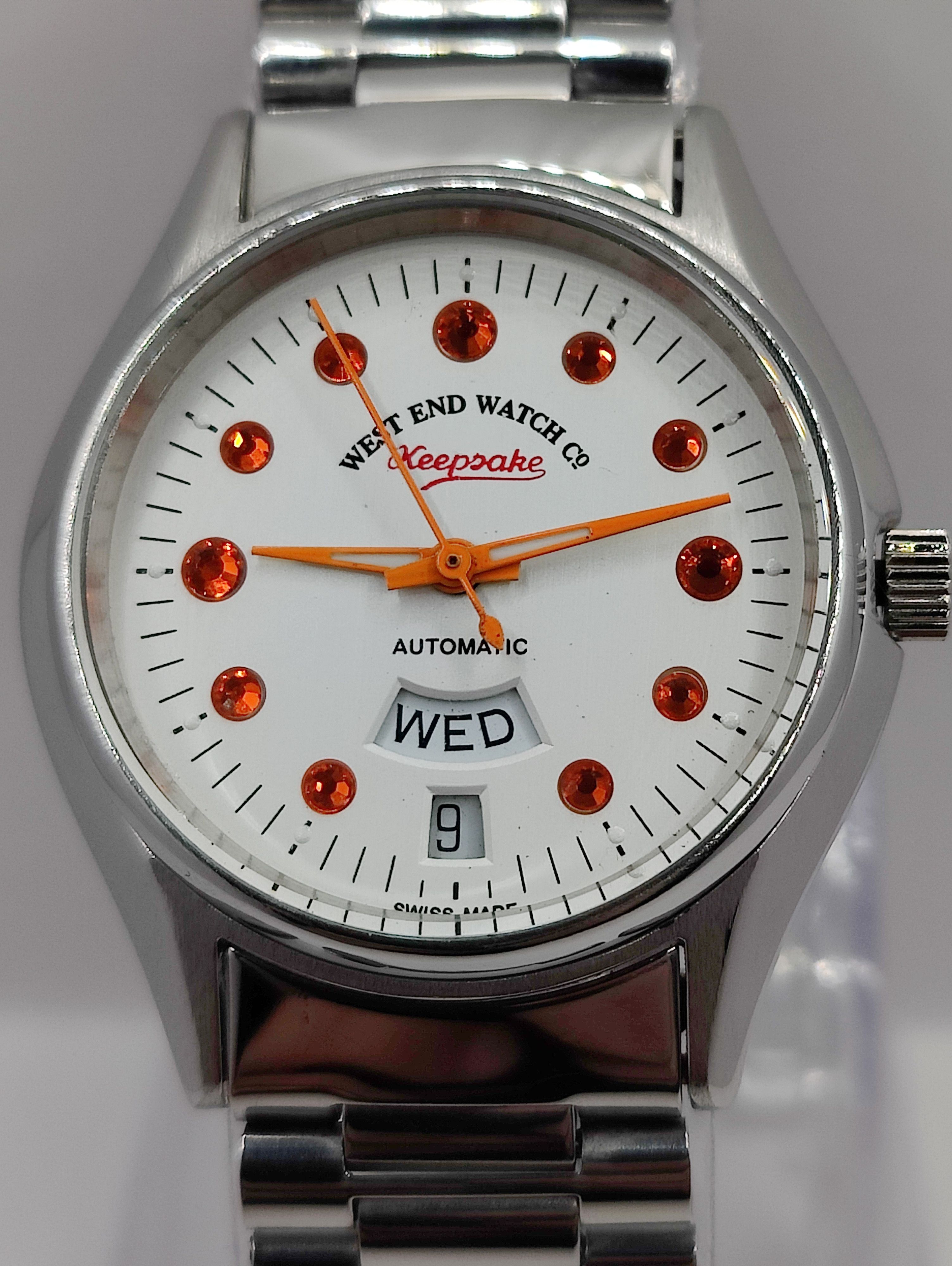 Vintage West End Watch Co Keepsake Automatic wrist Watch Size 34 - 1 Thumbnail