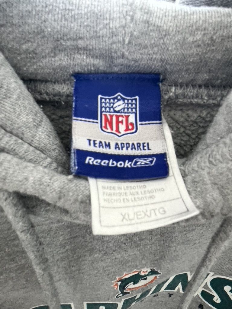Reebok Vintage Miami Dolphins Hoodie Size US XL / EU 56 / 4 - 7 Thumbnail