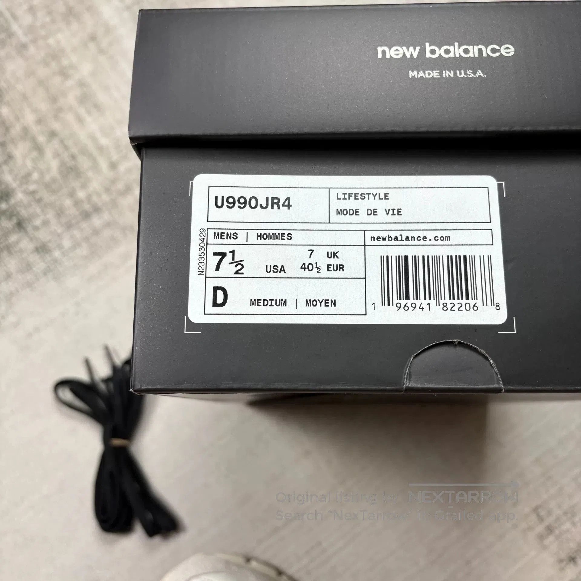 Joe Freshgoods Joe Freshgoods New Balance 990V4. Size US 7.5 / EU 40-41 - 8 Thumbnail