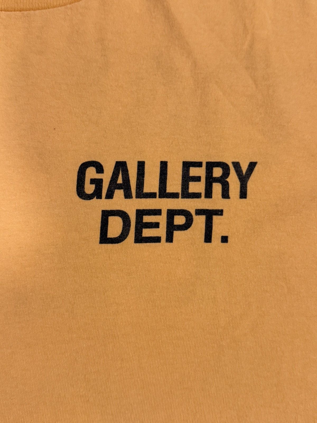 Gallery Dept. RARE Gallery Dept Yellow Souvenir Logo Tee Hollywood Vintage Size US XL / EU 56 / 4 - 5 Thumbnail
