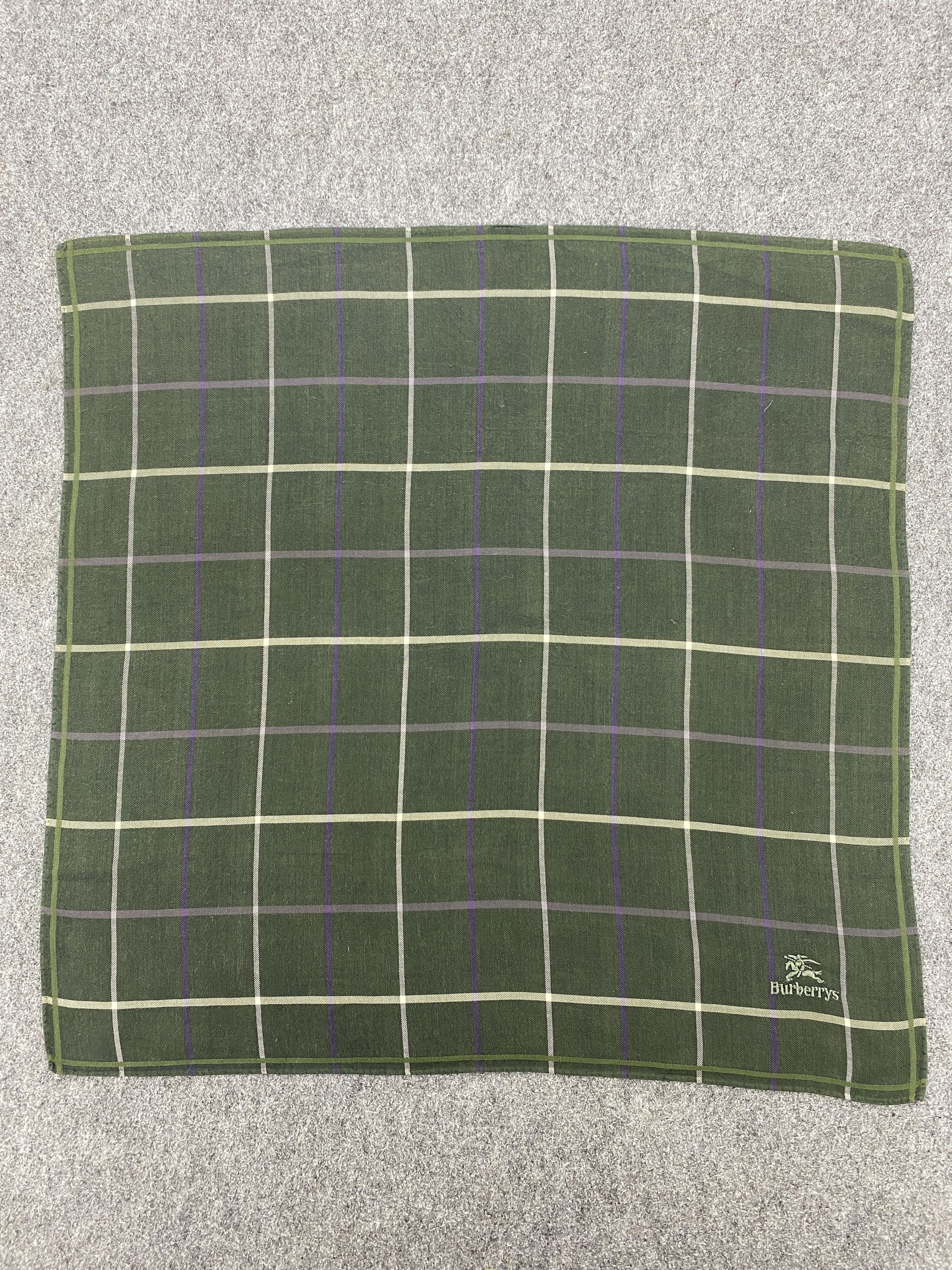 Burberry Burberry Nova Check Handkerchief Neckerchief Bandana HKC0375 Size ONE SIZE - 5 Thumbnail