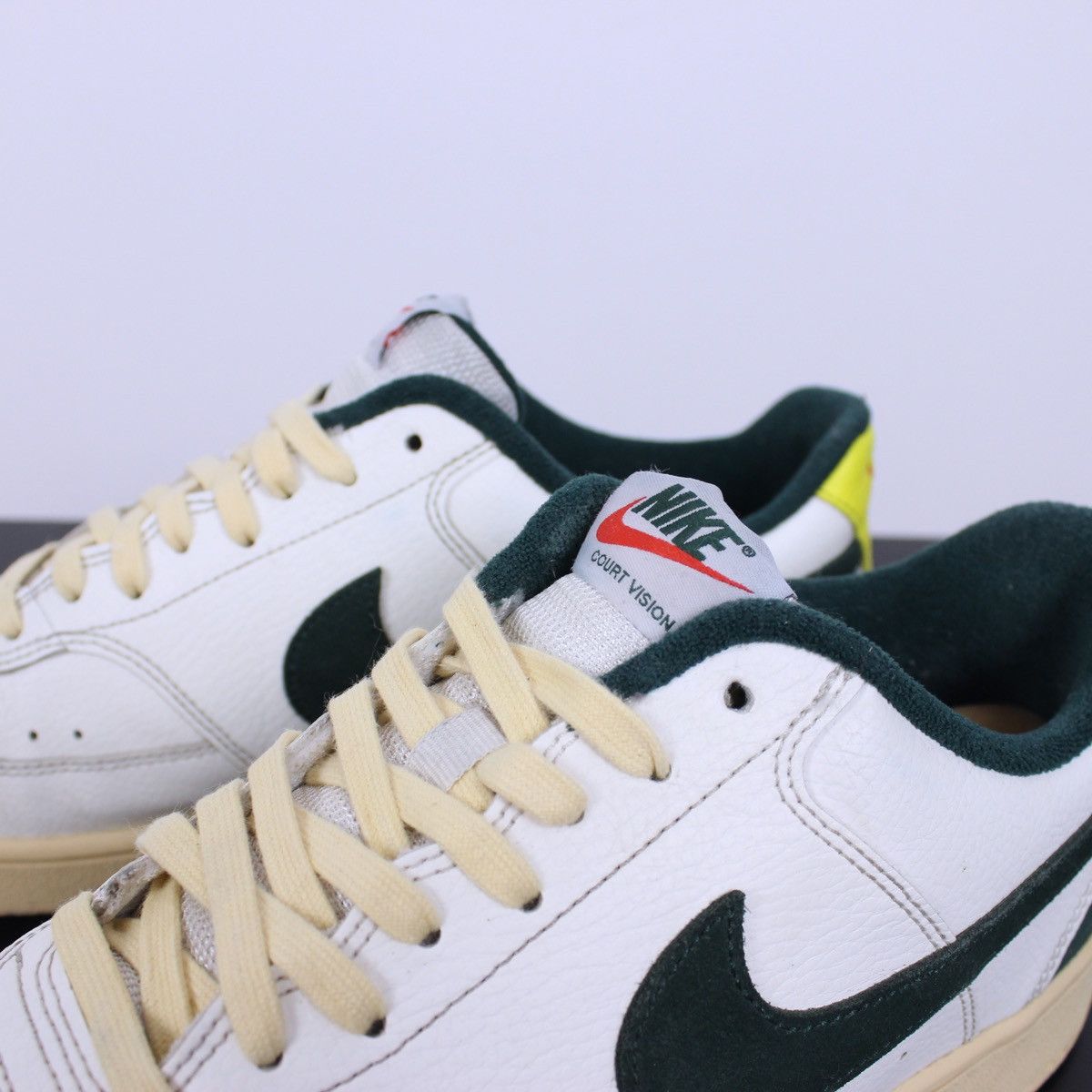 Nike Nike Court Vision Low White/Green Size US 11 / EU 44 - 5 Thumbnail