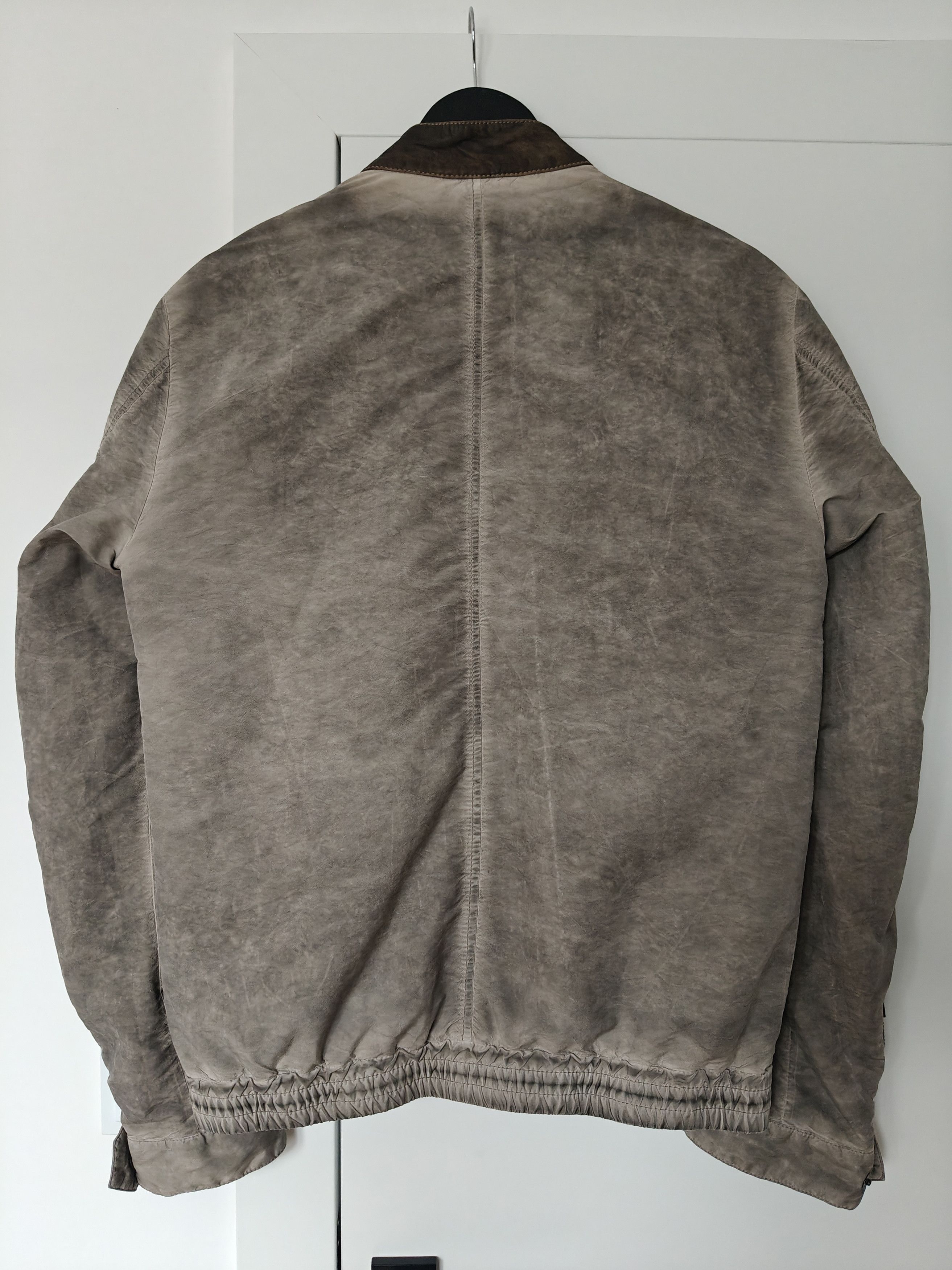 Dolce & Gabbana 2000s Dolce & Gabbana object aged dyed bomber jacket Size US M / EU 48-50 / 2 - 2 Thumbnail