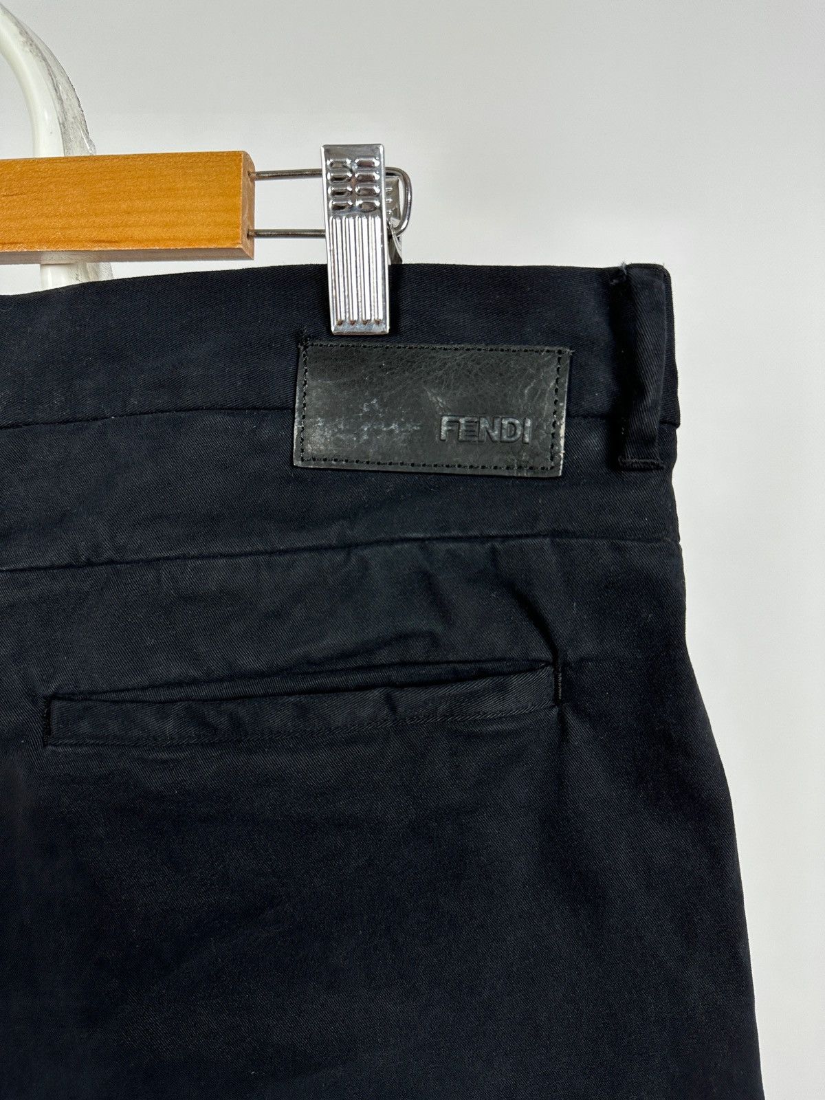Fendi Fendi Black Trousers Pants Size US 34 / EU 50 - 14 Thumbnail