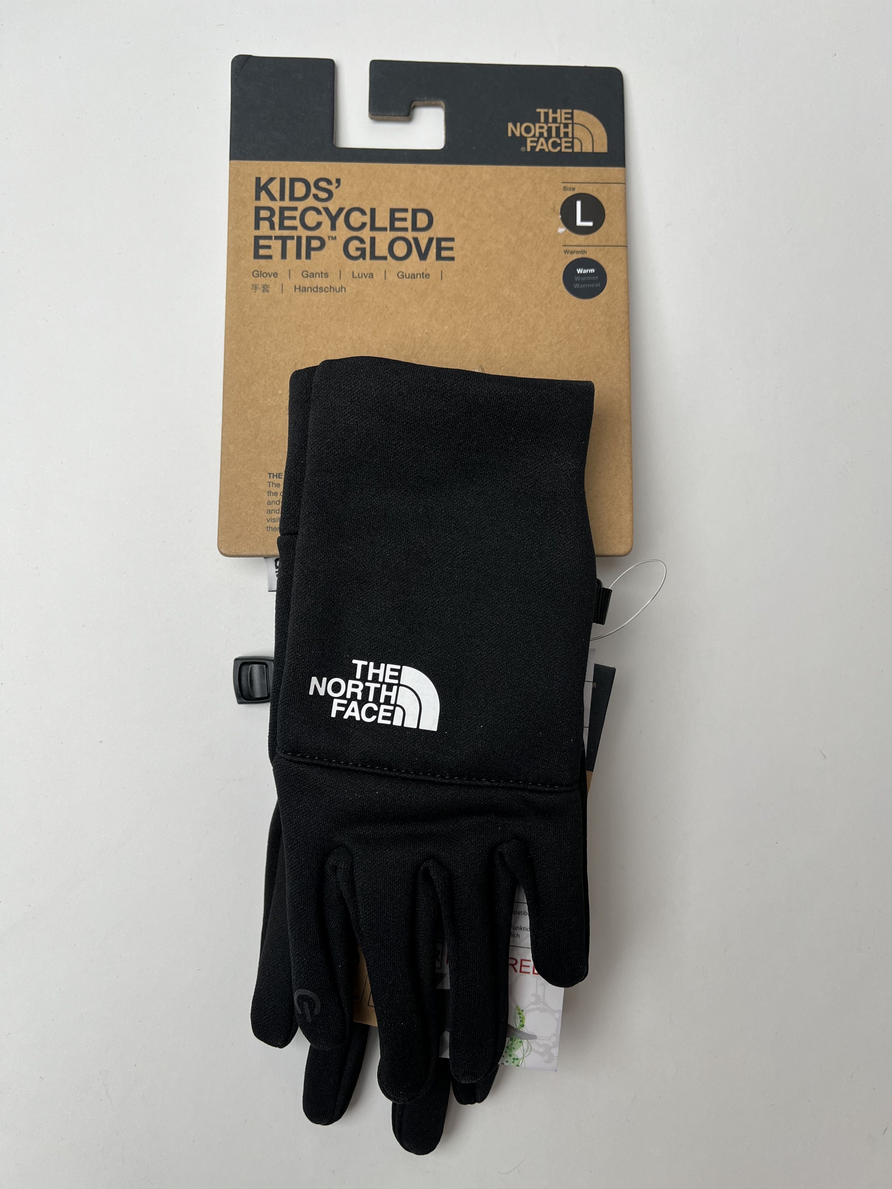 The North Face Gloves The North Face Etip Recycled for Kids Size 26 - 1 Thumbnail