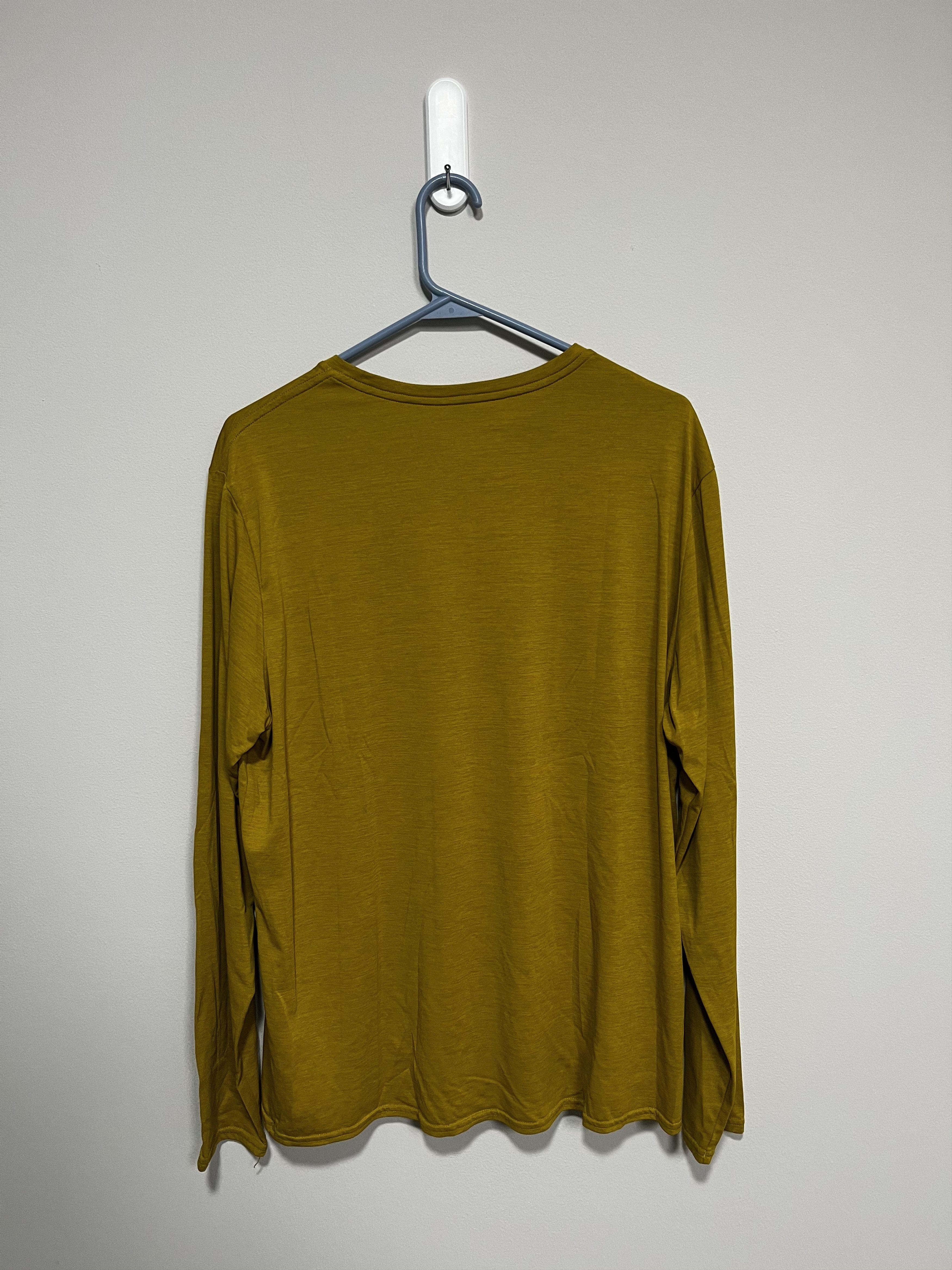 Patagonia patagonia Climb Clean Long Sleeve Mustard Yellow (Size L) Size US L / EU 52-54 / 3 - 3 Thumbnail