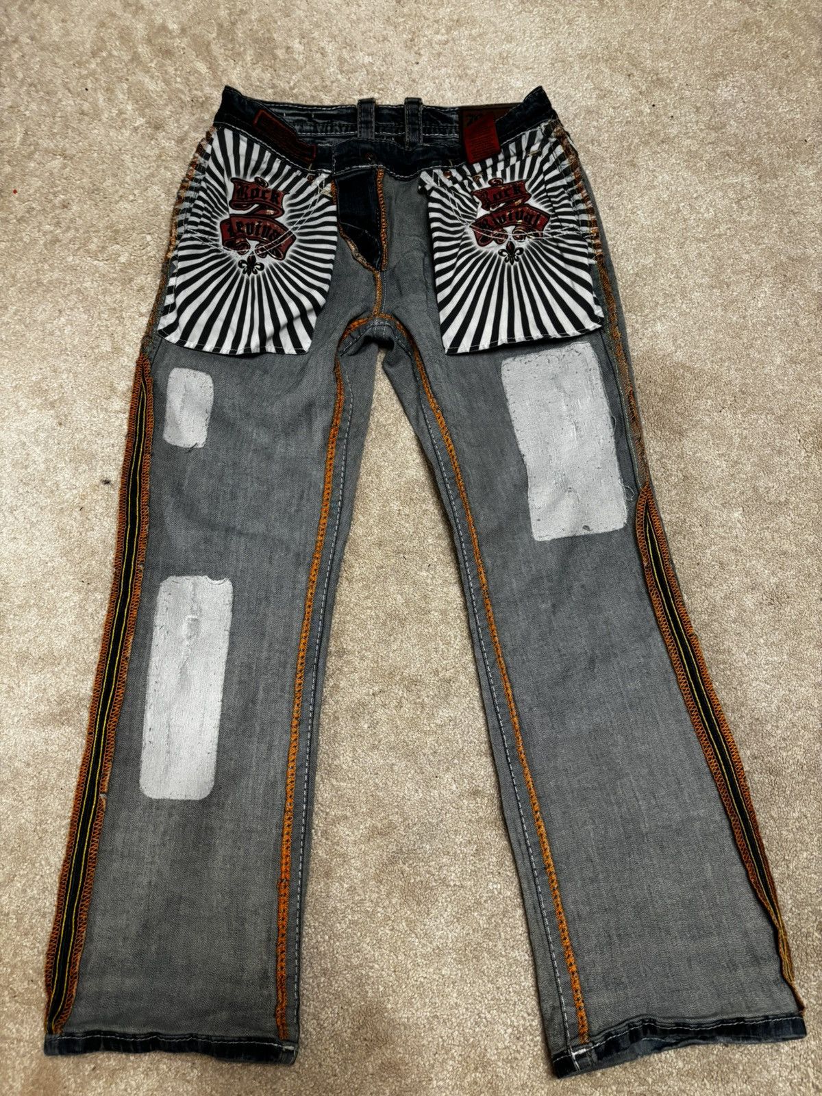 Rock Revival Rock Revival - Ryker Bootcut Jeans Size US 31 - 6 Thumbnail