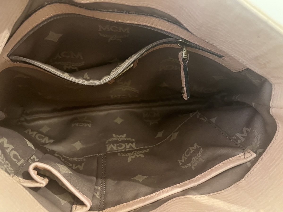 MCM Vintage MCM Cognac Visetos Monogram Canvas Shoulder bag Size ONE SIZE - 8 Thumbnail