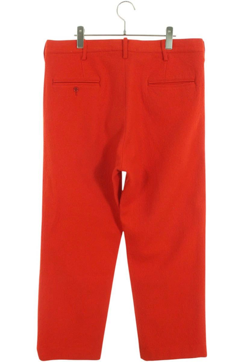 Yohji Yamamoto YOHJI YAMAMOTO POUR HOMME Wool Long Red Pants Size US 34 / EU 50 - 2 Thumbnail