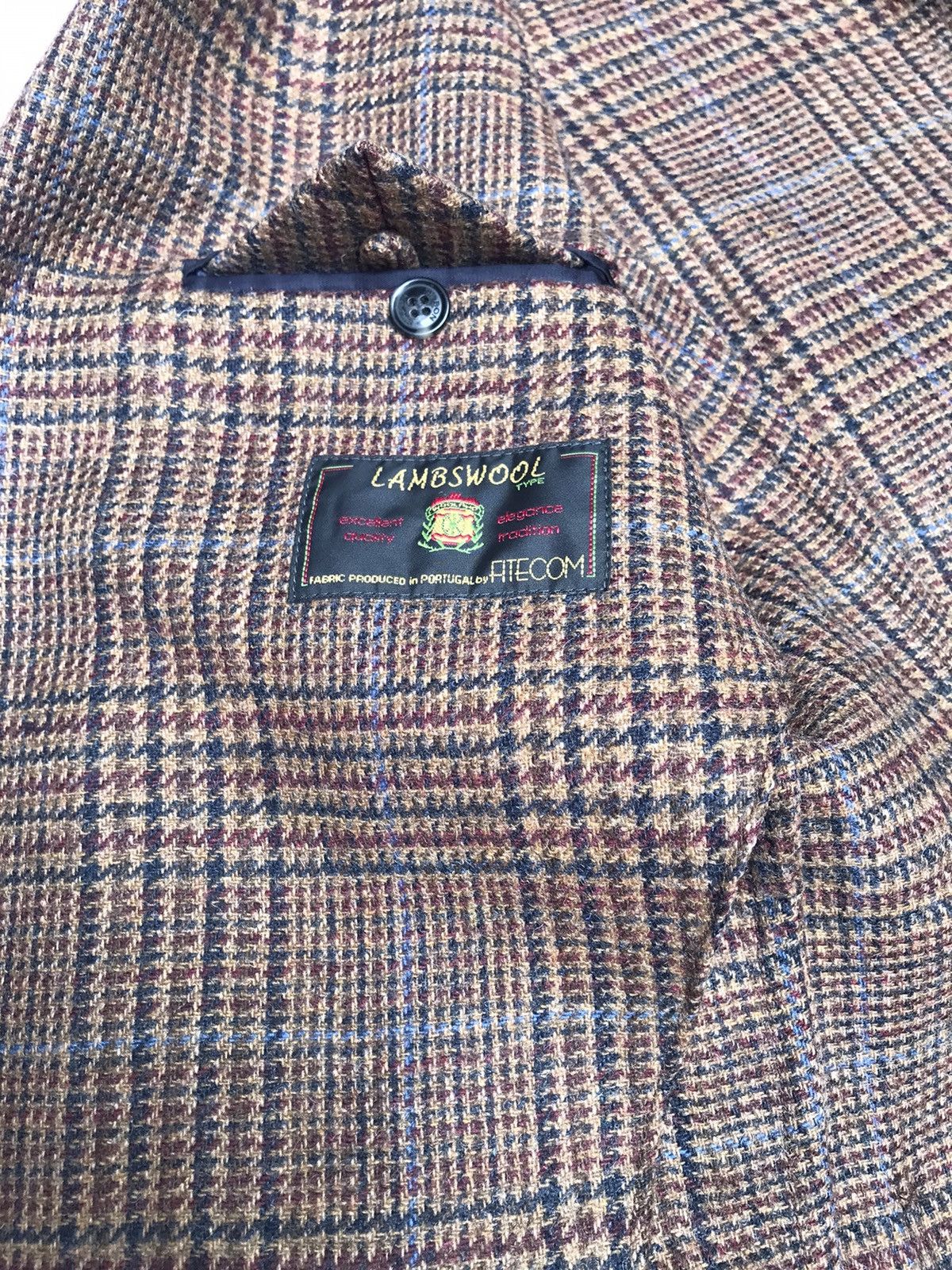Other SILBON LAMBSWOOL TWEED UNLINED UNCANVASSED UNPADDED SHOULDER Size 40R - 4 Thumbnail