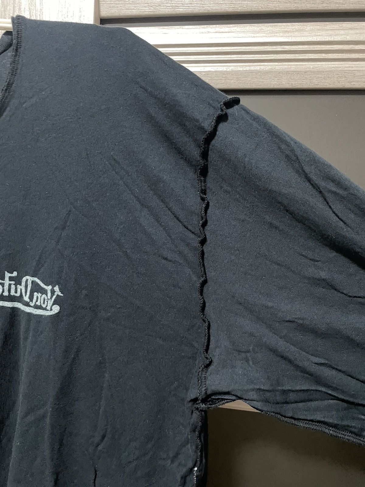 Von Dutch Y2K Vintage Von Dutch Longsleeve Reversed Logo Black Tee Size US XXL / EU 58 / 5 - 15 Thumbnail