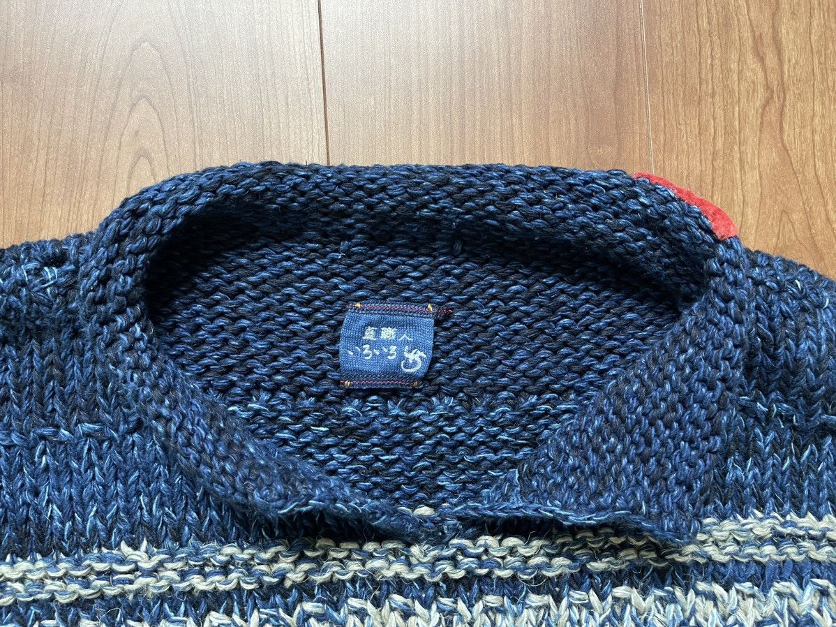 45rpm Ai Indigo Handknit Size US L / EU 52-54 / 3 - 4 Thumbnail