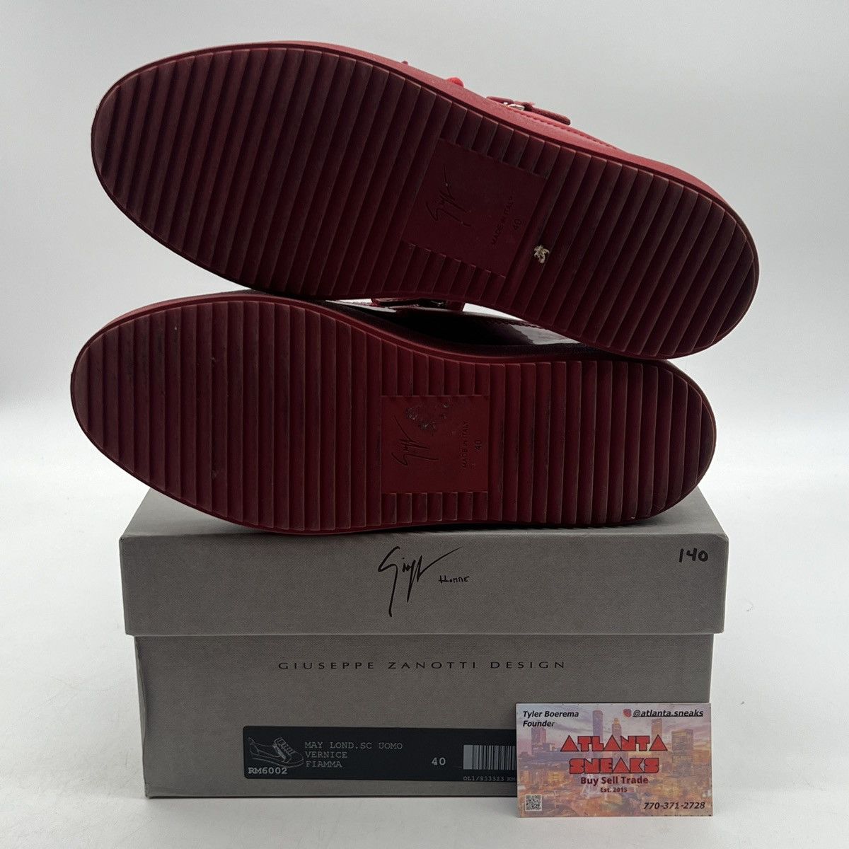 Giuseppe Zanotti Giuseppe Zanotti Men's Low Top Sneakers Size US 7 / EU 40 - 9 Thumbnail