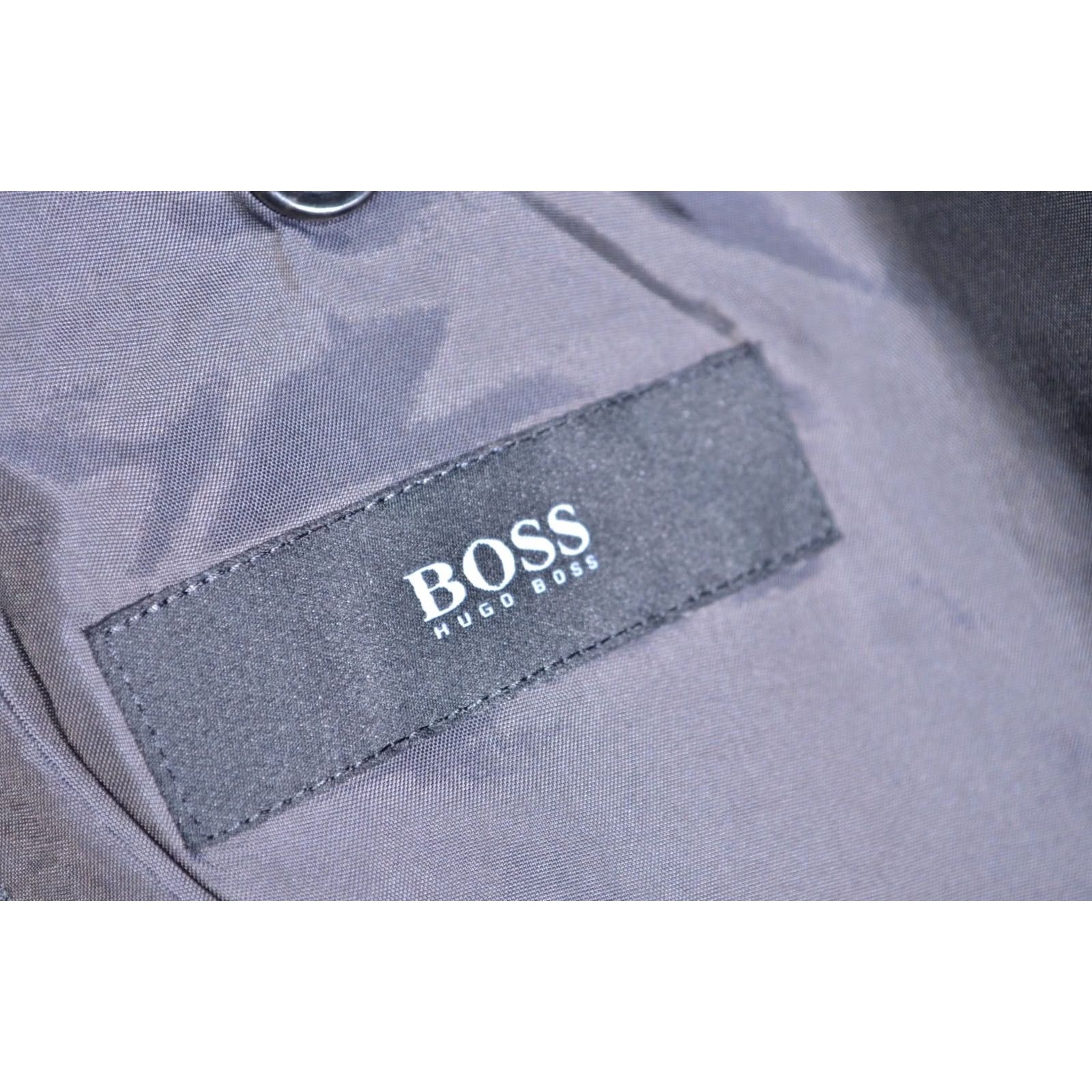 Hugo Boss HUGO BOSS Jacket Mens Maxwell Cotton Blazer Grey L Regular Size UK42 / EU52 / IT52 Size 42R - 4 Thumbnail