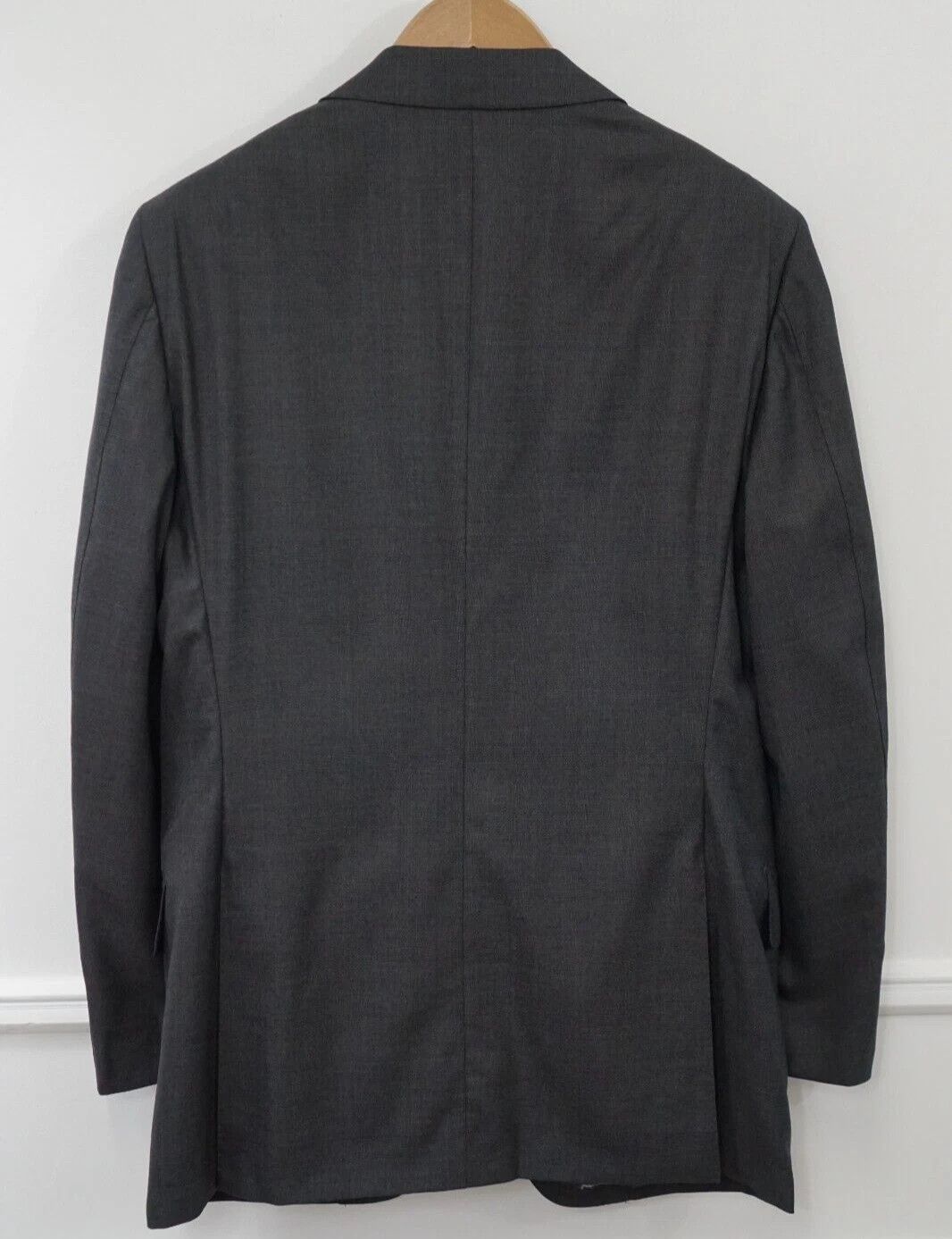 Suitsupply Men Suitsupply Blazer Washington Notch Full Canvas Grey US42 Size 42R - 2 Thumbnail