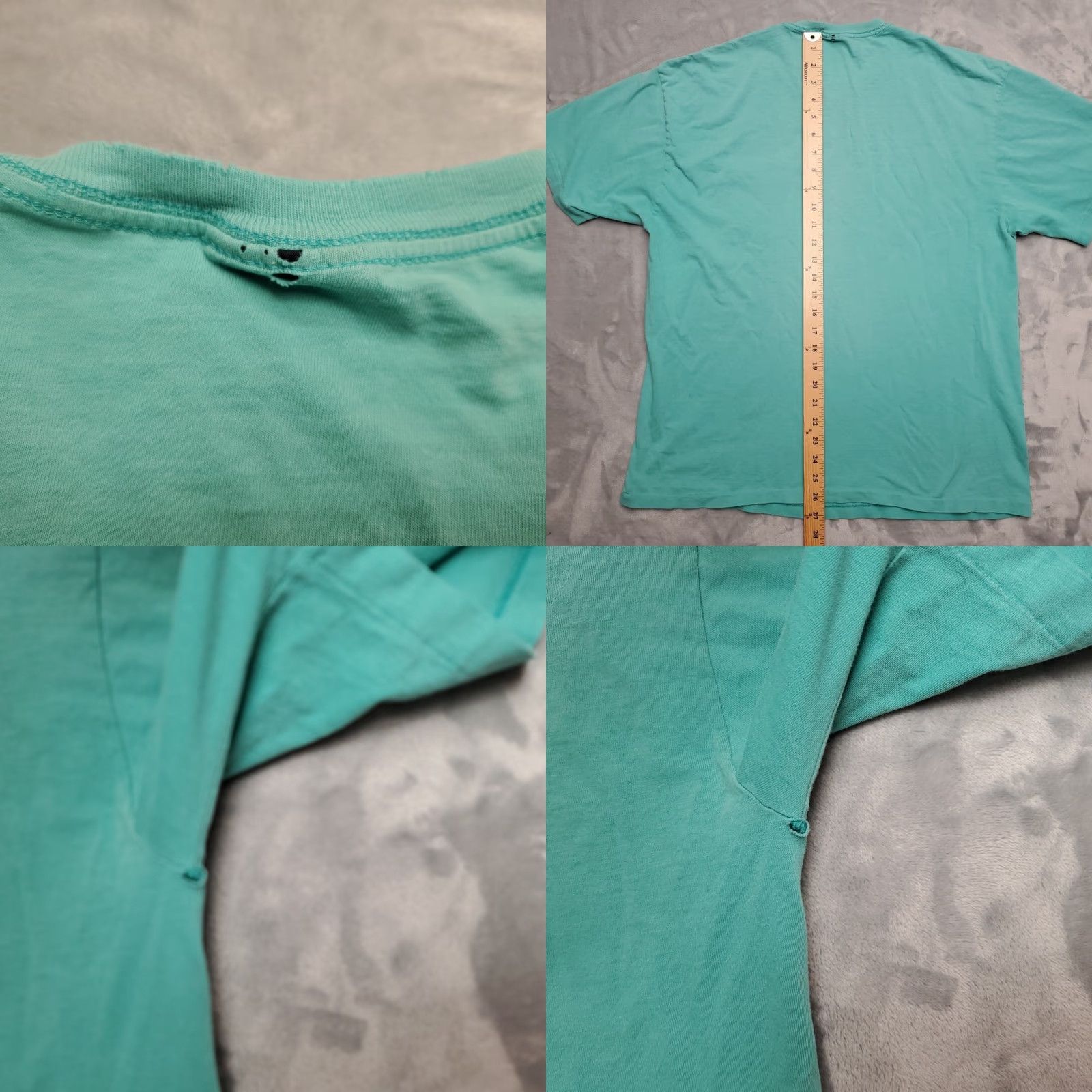 Ralph Lauren VINTAGE Polo Ralph Lauren Shirt Mens M Green 100% Cotton Made in USA Tee Size US M / EU 48-50 / 2 - 8 Thumbnail