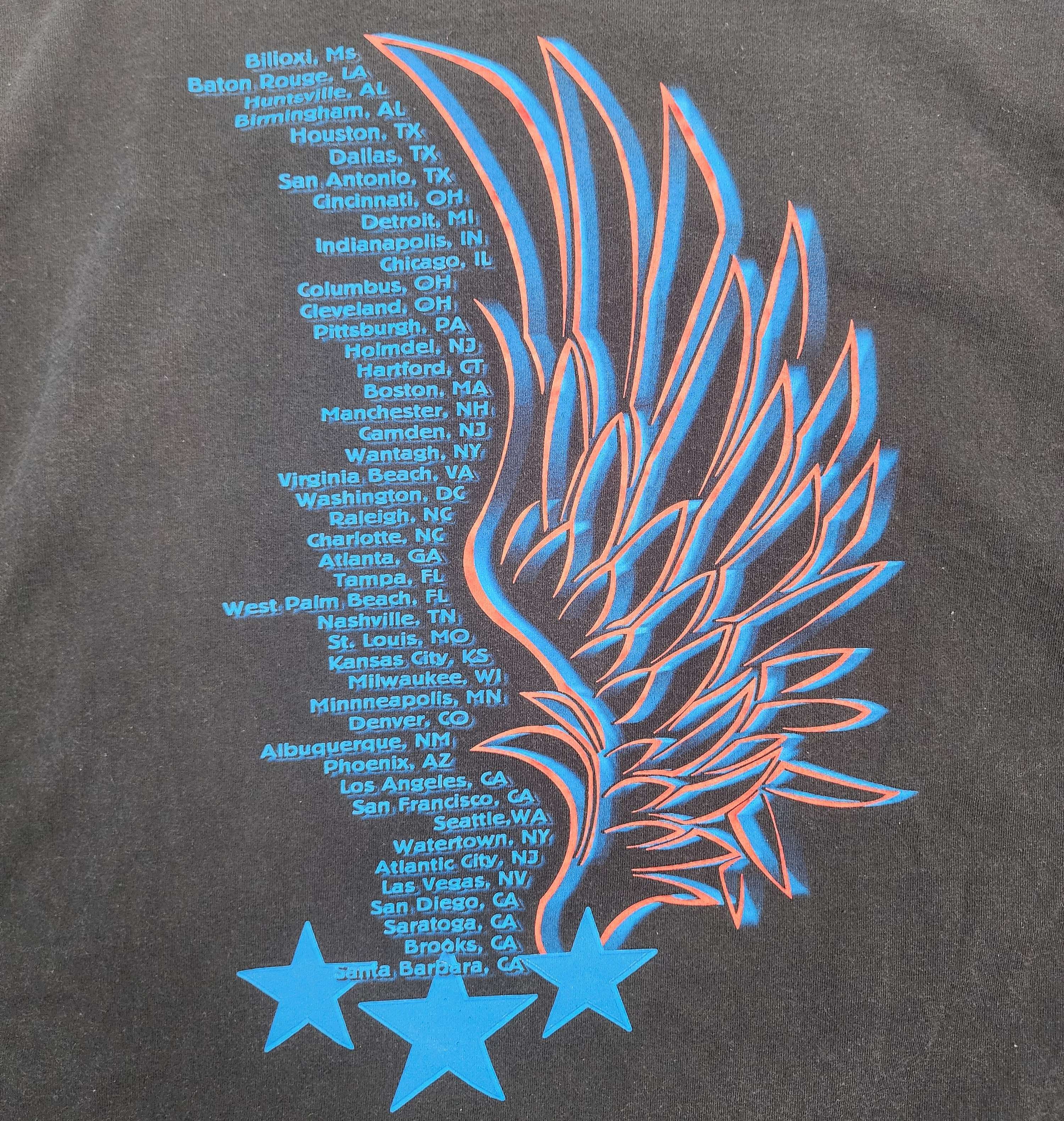Delta Vintage Y2K Chicago band USA Tour tee Size US XXL / EU 58 / 5 - 6 Thumbnail