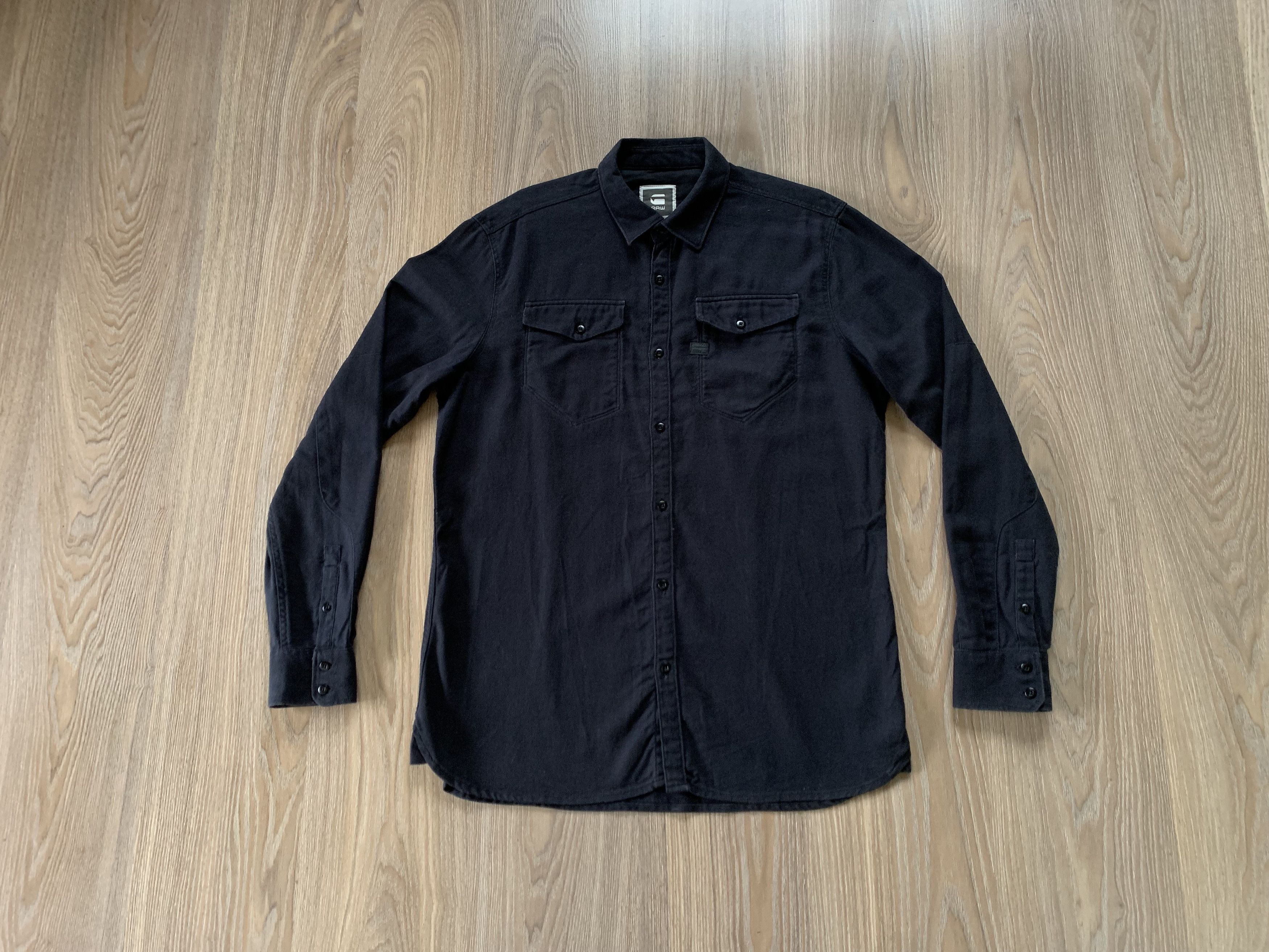 G-Star × Vintage Vintage Denim G-Star Raw Long Sleeve Shirt Tacoma Size US XL / EU 56 / 4 - 10 Thumbnail