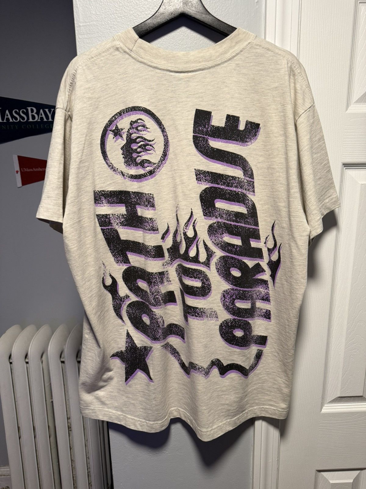 HELLSTAR Hellstar Jesus Grey T Shirt Size Mens Large Size US L / EU 52-54 / 3 - 6 Thumbnail