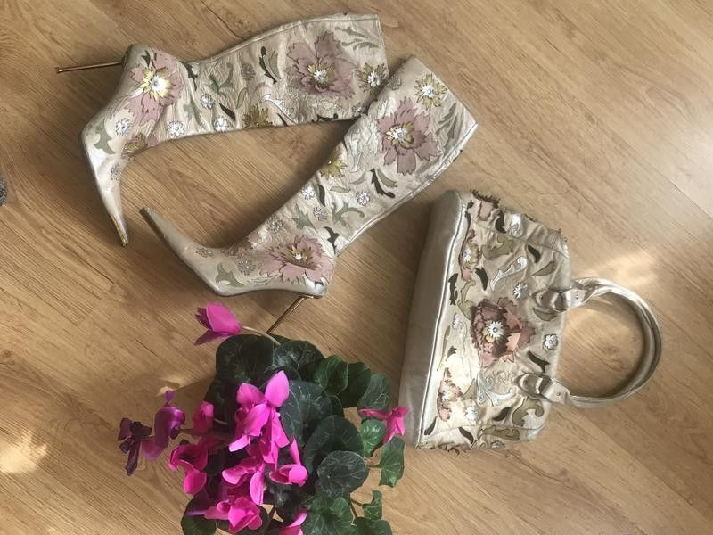 Designer Archival Designer Matching Set US sz 6.5 pointed toe boots Size US 6.5 / IT 36.5 - 5 Thumbnail