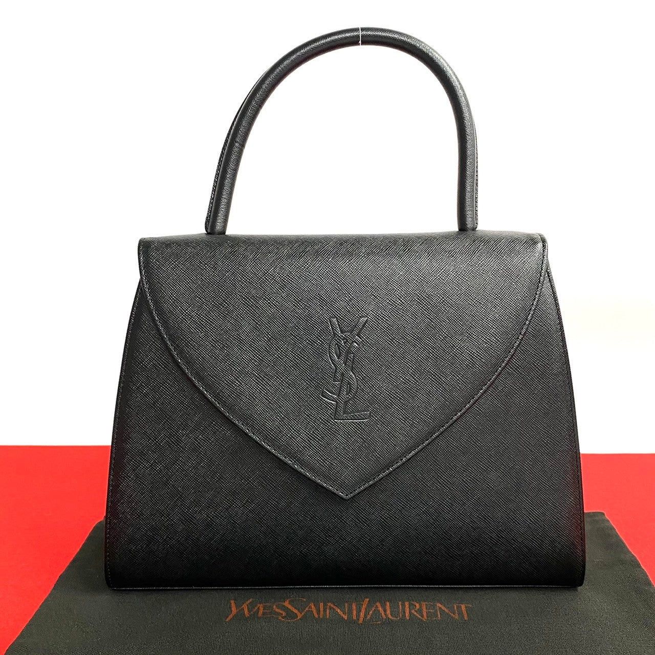 Yves Saint Laurent Yves Saint Laurent Handbag Black Leather Size ONE SIZE - 1 Thumbnail