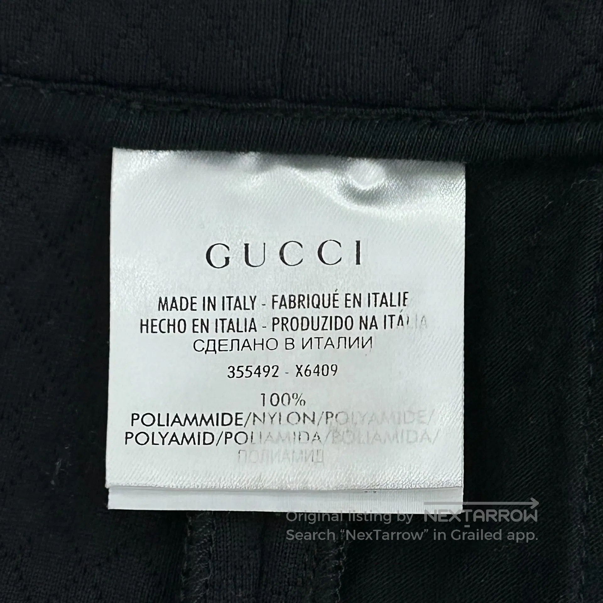 Gucci Guicci sizexs Black checkered shorts Size 23" - 4 Thumbnail