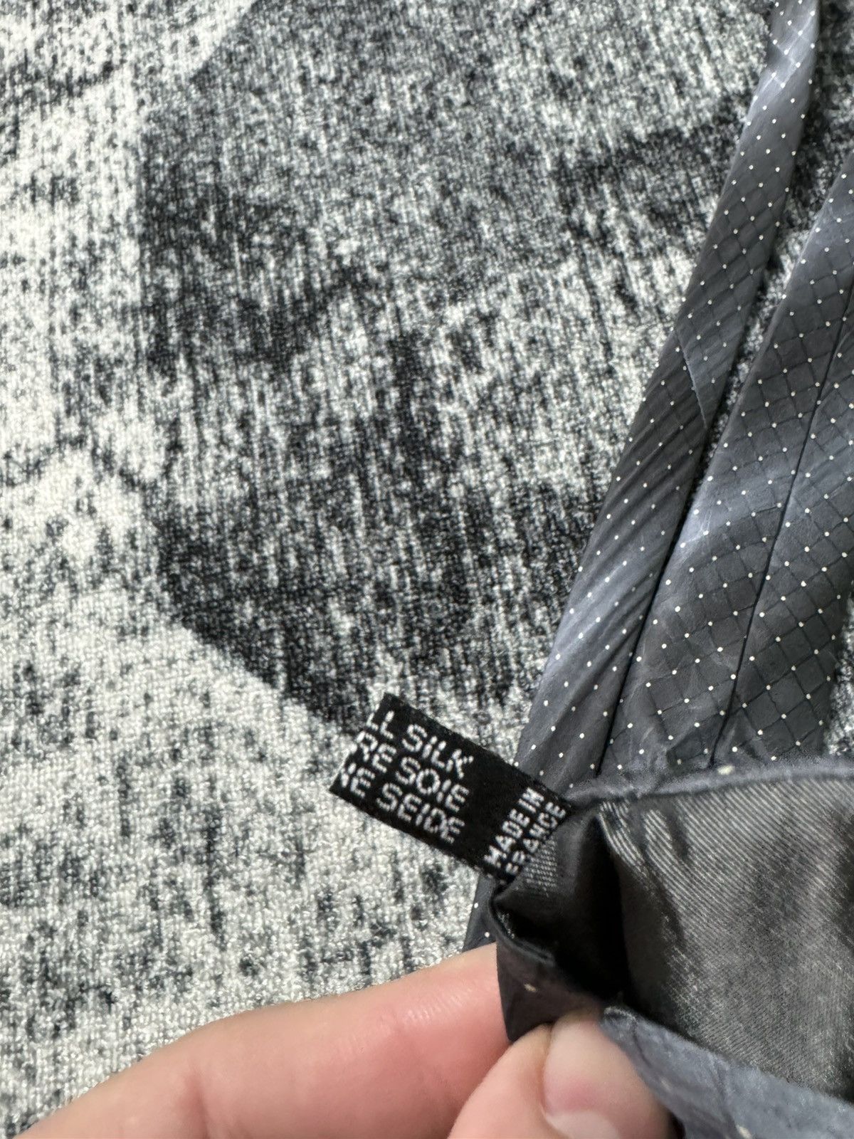 Lanvin × Vintage Vintage Lanvin Paris Tie Luxury Y2K STYLE 90s Size ONE SIZE - 7 Thumbnail