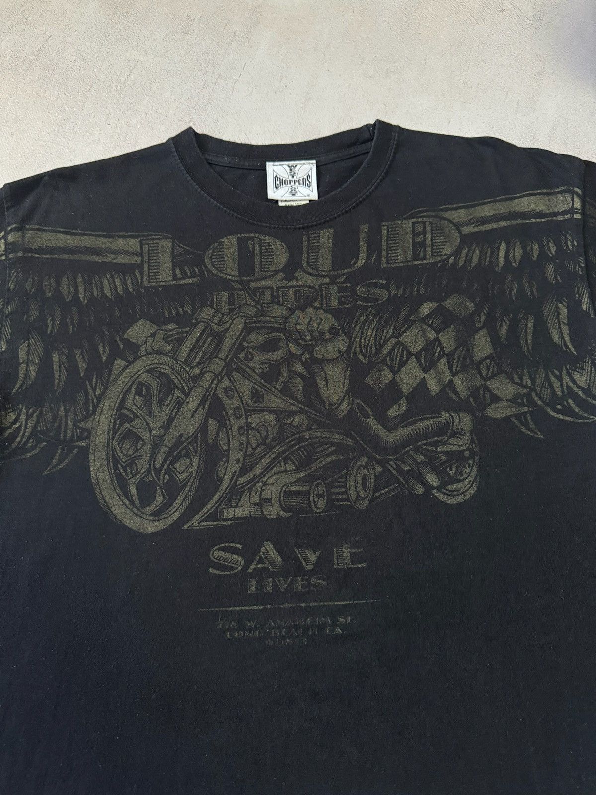 West Coast Choppers Vintage West Coast Choppers T Shirt Tee Loud Motorcycle 90s Size US M / EU 48-50 / 2 - 10 Thumbnail
