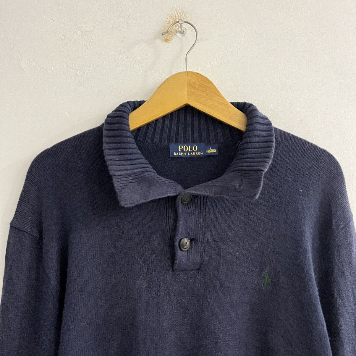 Polo Ralph Lauren Polo Ralph Lauren Halfbutton Knit Sweater Size US L / EU 52-54 / 3 - 2 Thumbnail