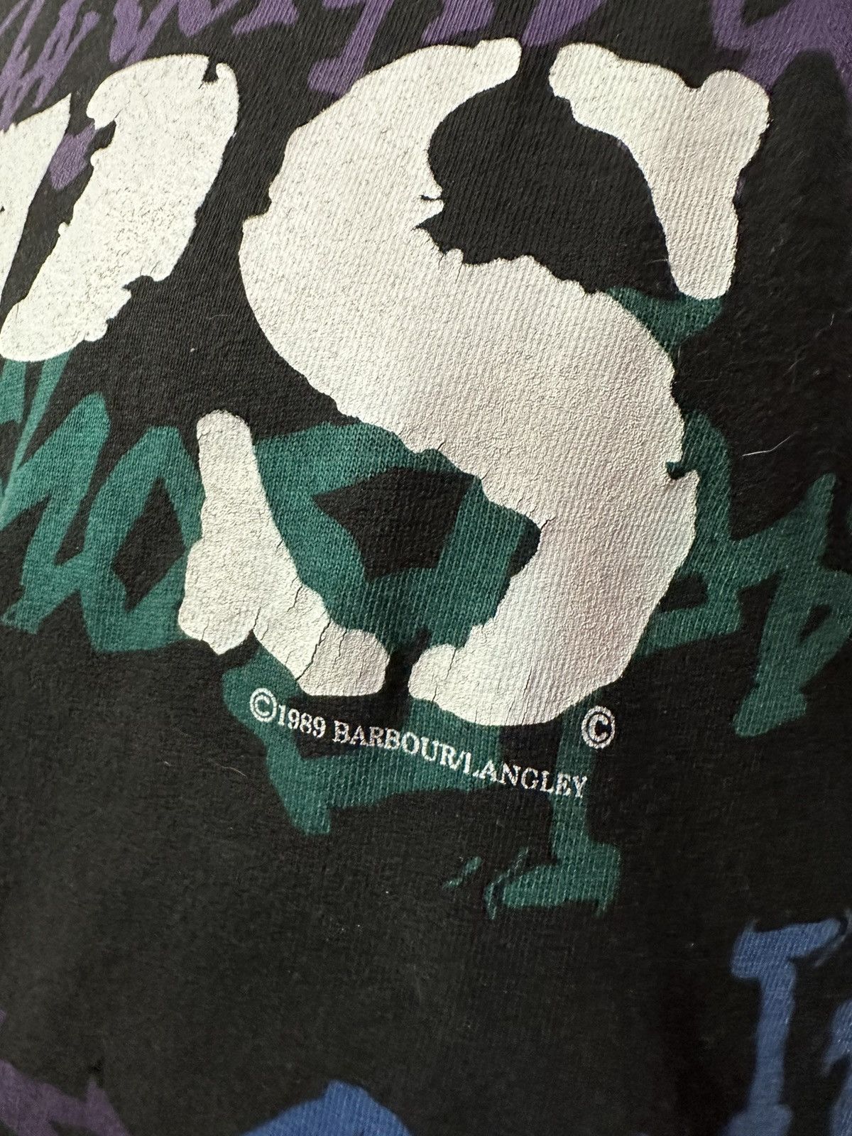 Vintage Vintage COPS Tshirt 80’s TV Streetwear Grail All Over Print Size US M / EU 48-50 / 2 - 4 Thumbnail