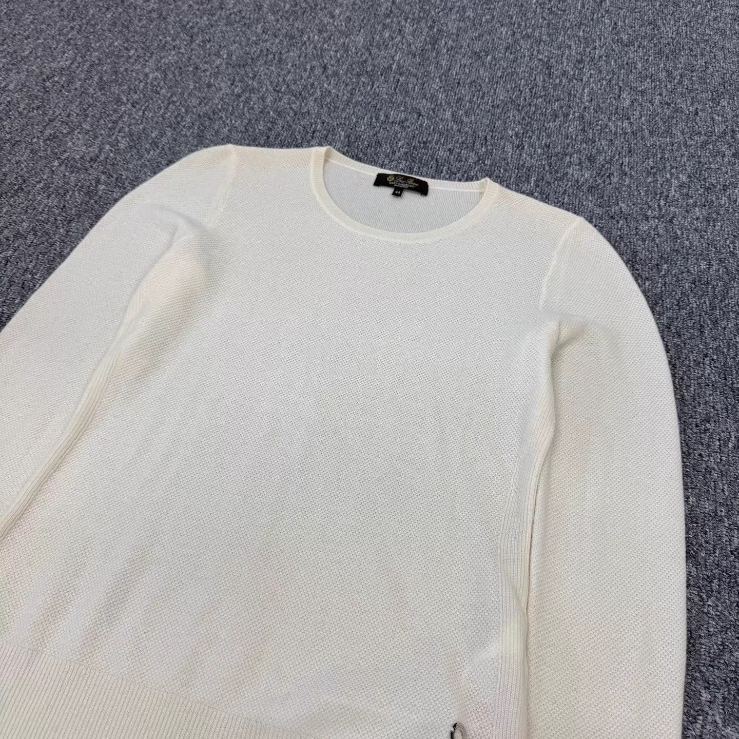 Loro Piana Loro Piana Old Money Baby Cashmere Knit Sweater 44 99 Size M / US 6-8 / IT 42-44 - 3 Thumbnail