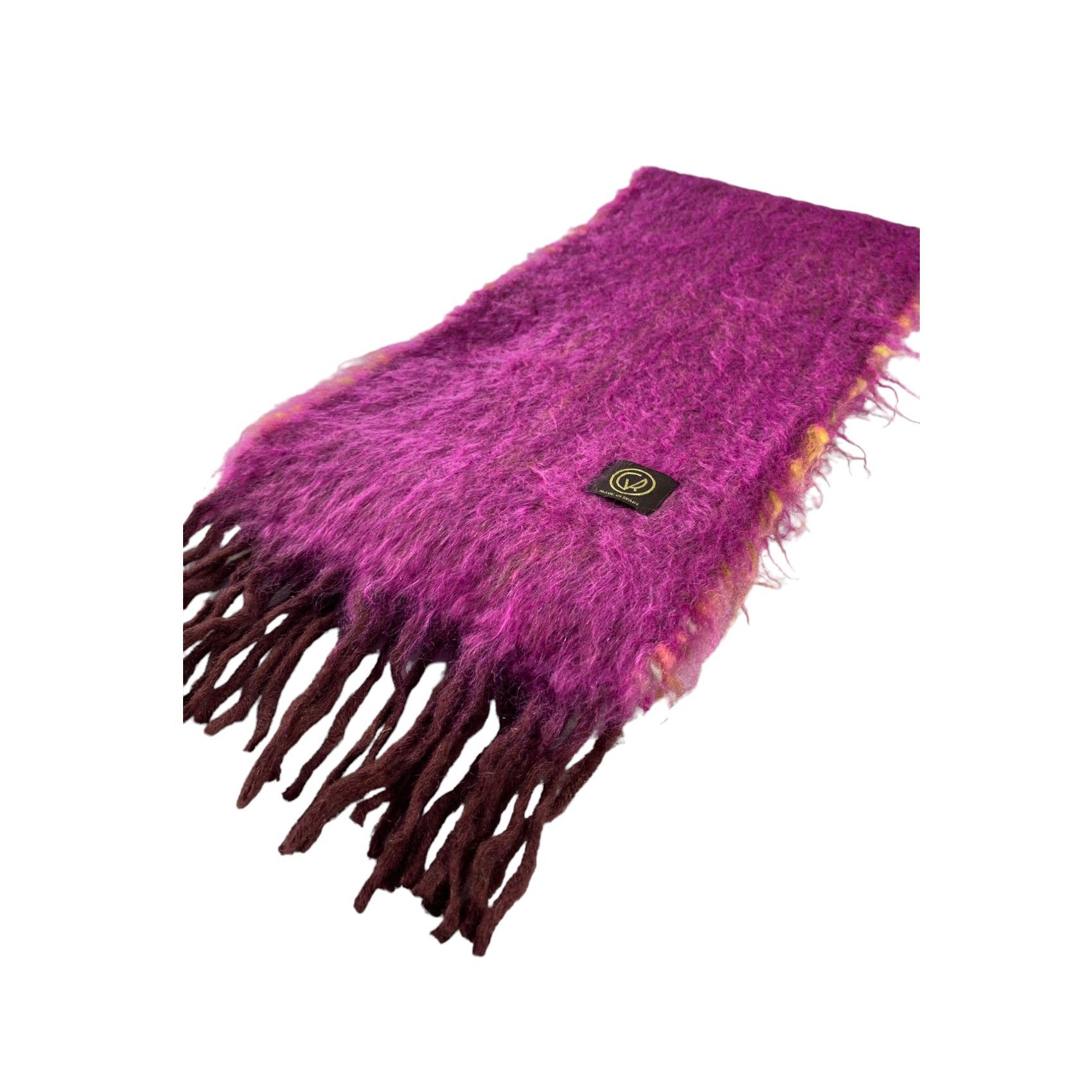Vintage Vintage Mohair Scarf / Muffler / Neckwear Size ONE SIZE - 3 Thumbnail