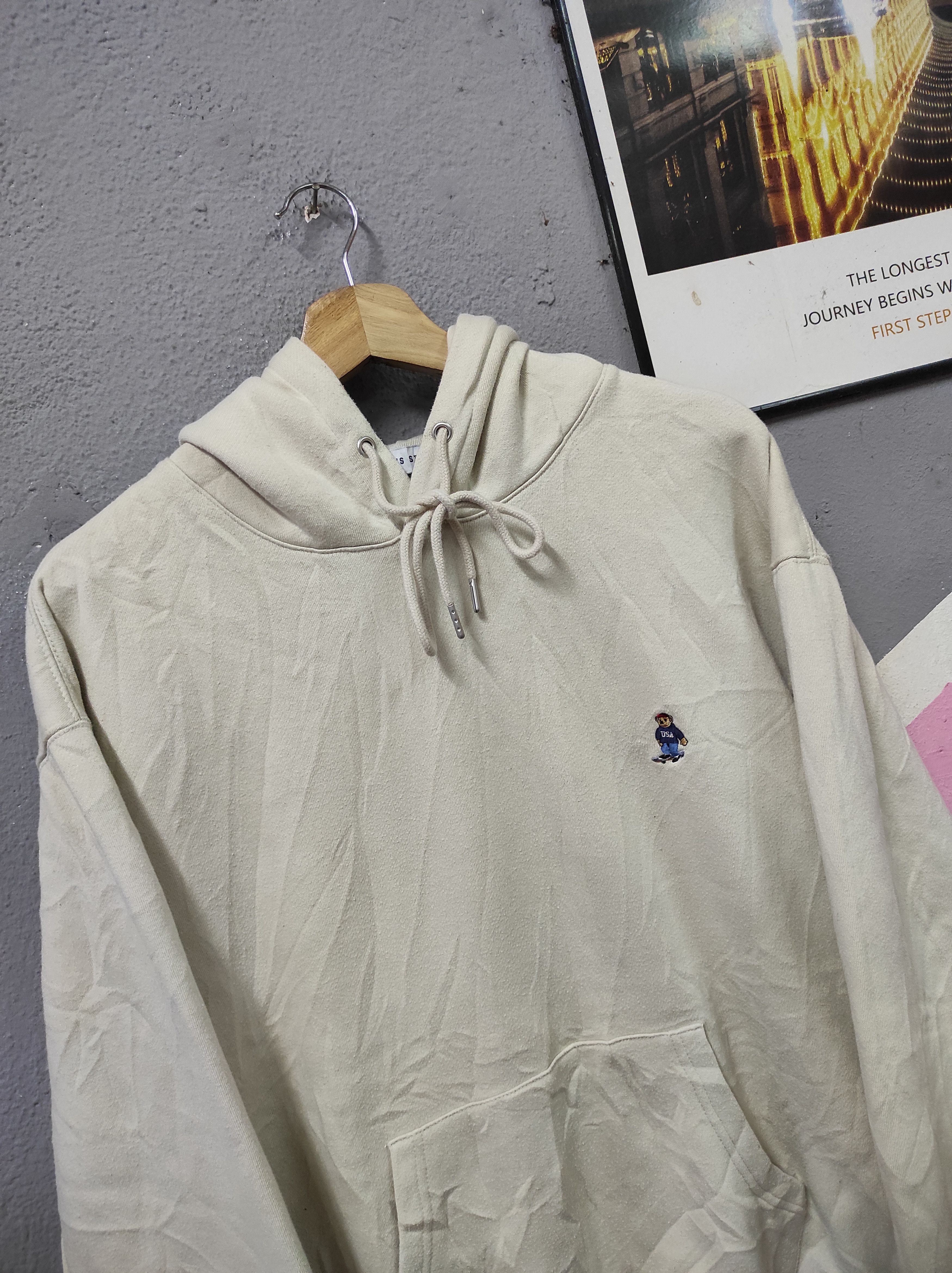 Japanese Brand FREAKS STORE BEAR USA HOODIE Size US L / EU 52-54 / 3 - 2 Thumbnail