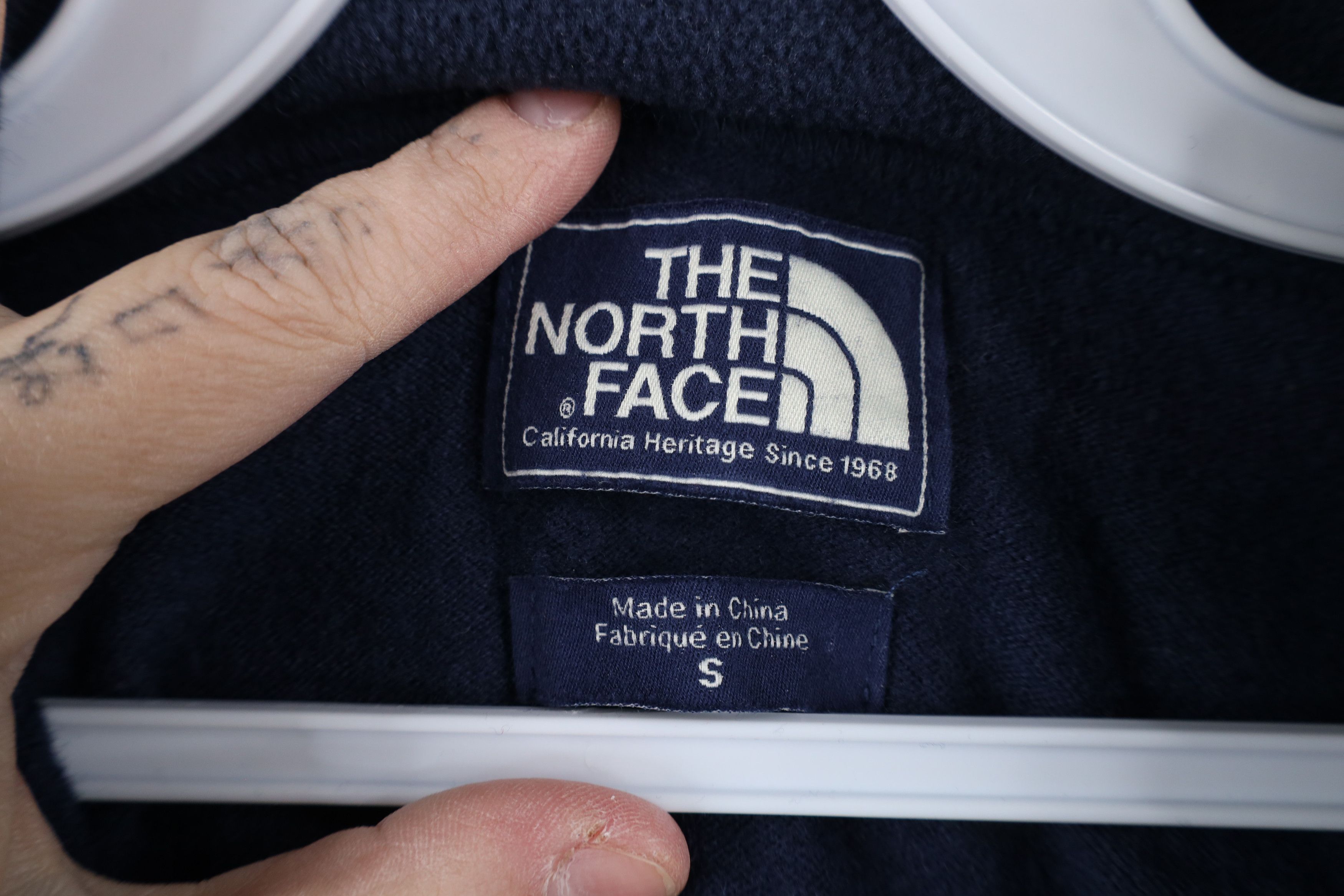 The North Face × Vintage Vintage The North Face Blend Knit Half Zip Pullover Sweater Size US S / EU 44-46 / 1 - 5 Thumbnail