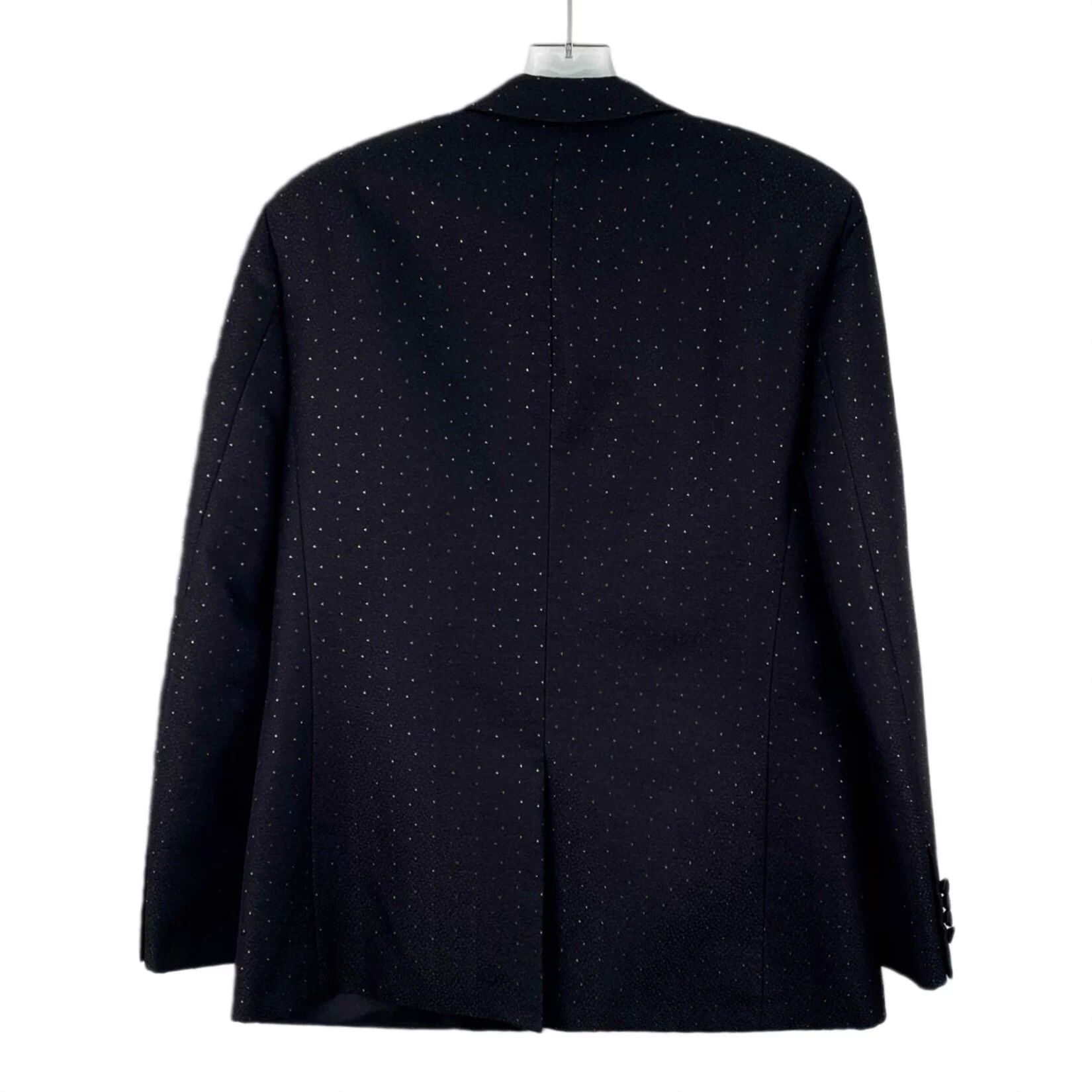 Yves Saint Laurent Yves Saint Laurent Black Lapel Single-Breasted Blazer Size XL / US 12-14 / IT 48-50 - 2 Thumbnail