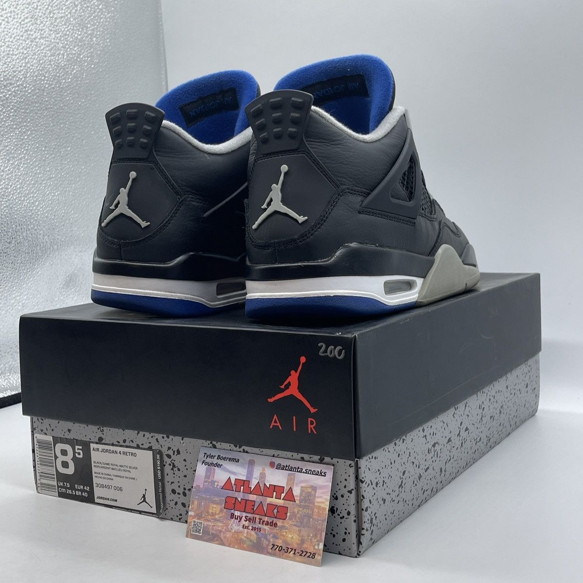 Jordan Brand Air Jordan 4 Motorsport alternate Size US 8.5 / EU 41-42 - 5 Thumbnail