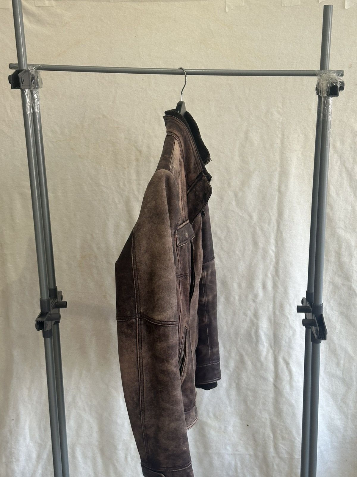 Other Y2K leather jacket Brown Purple Size M / US 6-8 / IT 42-44 - 2 Thumbnail