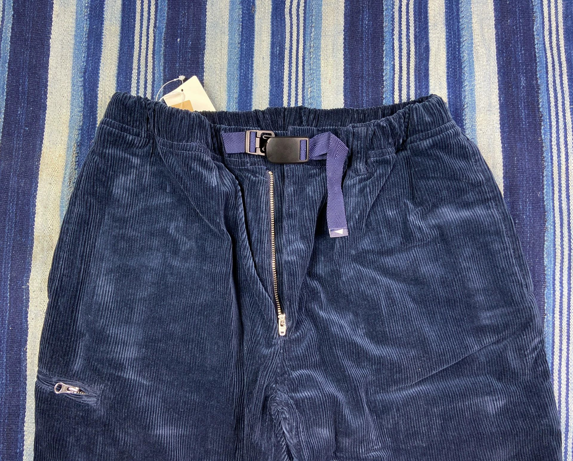 Pilgrim Surf + Supply Pilgrim Salathe Corduroy Tapered Trousers Blue XS,M Brown M Size US 32 / EU 48 - 3 Thumbnail