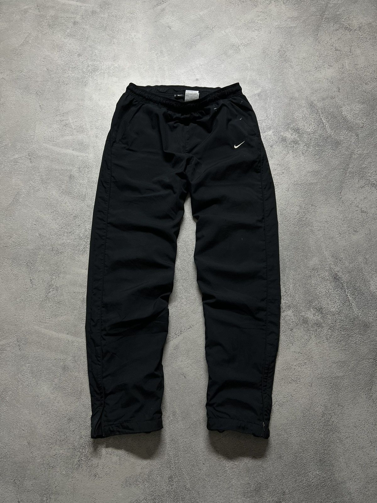 Nike × Vintage Vintage Y2K Nike Nylon Mini Swoosh Faded Pants 00’s Size US 32 / EU 48 - 3 Thumbnail