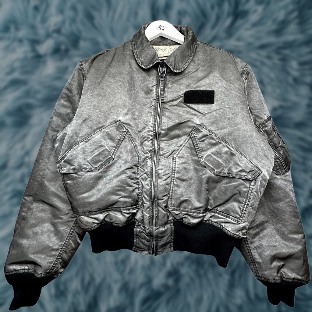 Alpha Industries Alpha Industries CWU 45/P Bomber Jacket Mens Medium Gray MA-1 Flight Insulated Size US M / EU 48-50 / 2 - 1 Thumbnail