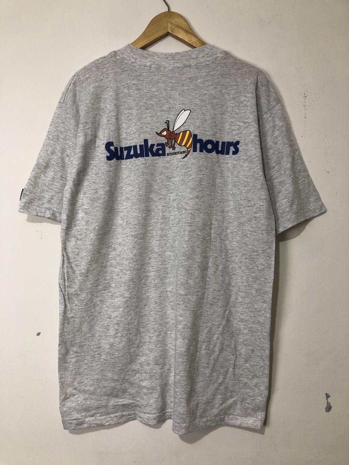 Vintage Vintage 90s Kushitani Suzuka Hours T-Shirt Size US L / EU 52-54 / 3 - 4 Thumbnail