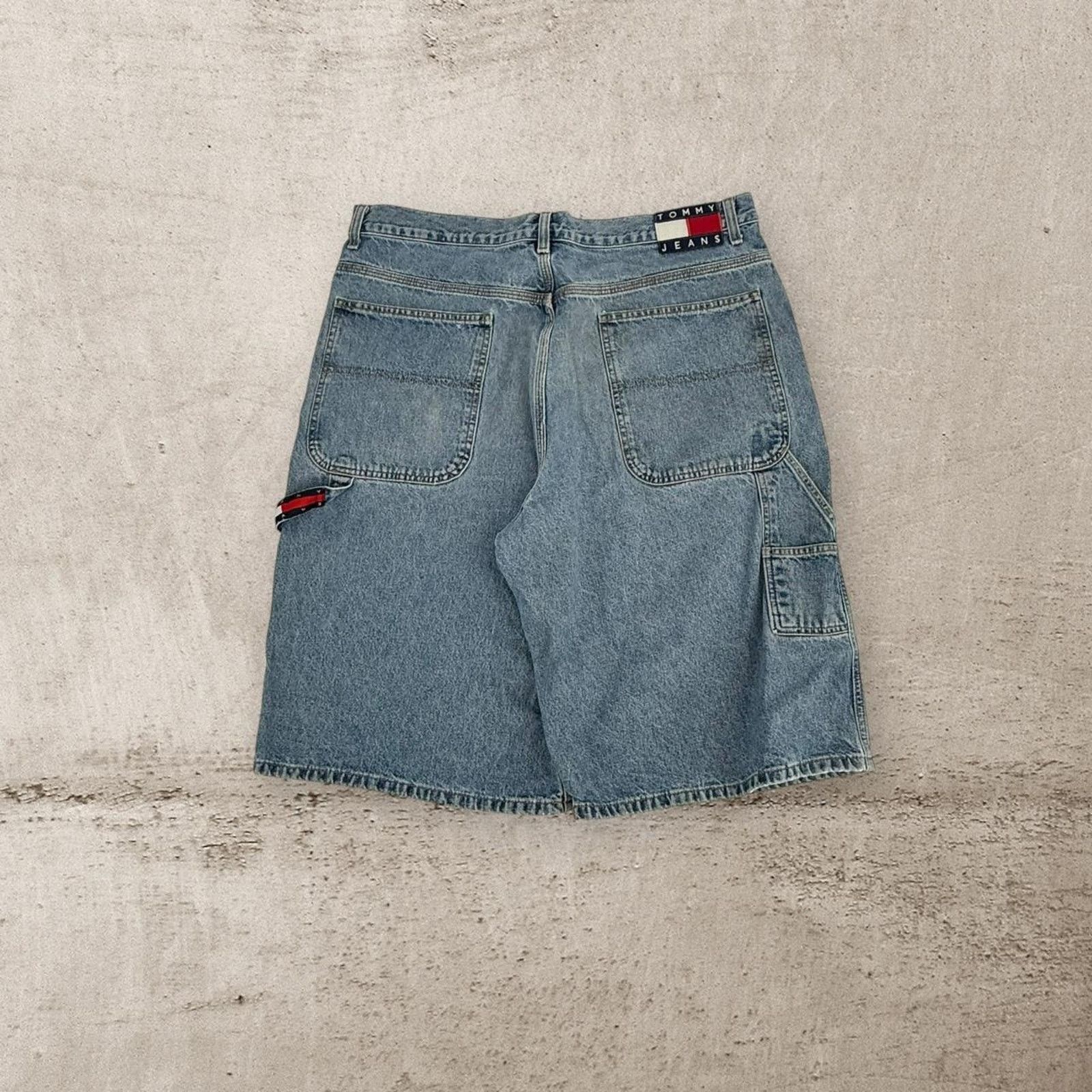 Tommy Hilfiger Vintage baggy y2k tommy hilfiger skate carpenter jeans Size US 38 / EU 54 - 1 Thumbnail