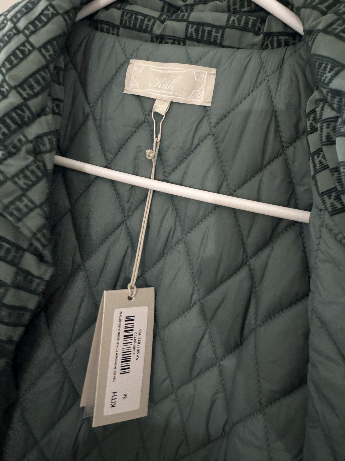 Kith Kith Flocked Monogram Puffed Devon Shirt Rhythm Ronnie Fieg Size US M / EU 48-50 / 2 - 3 Thumbnail
