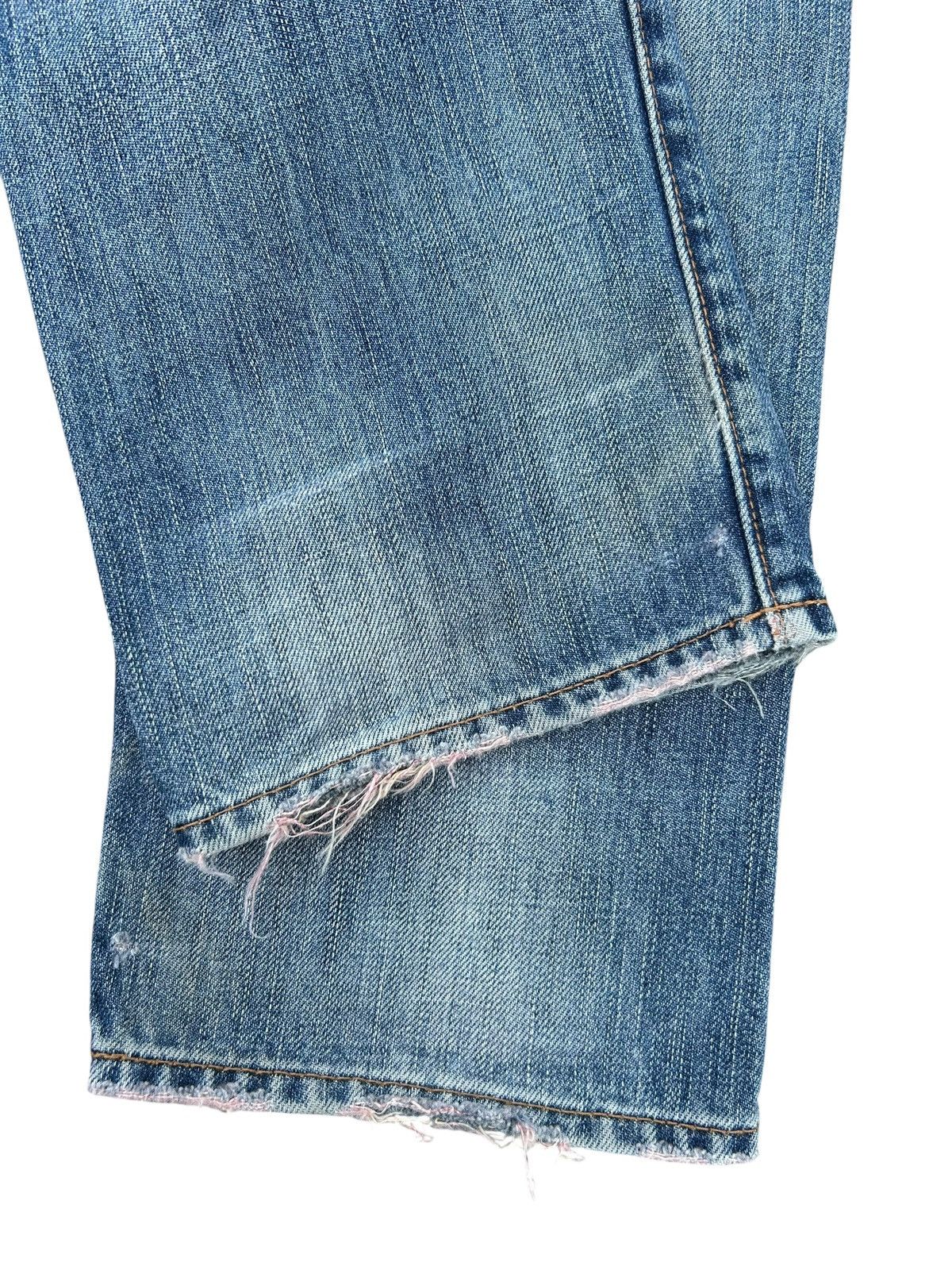 Kapital Vintage Takeo Kikuchi Japanese Distressed Denim Jeans Size US 32 / EU 48 - 16 Thumbnail