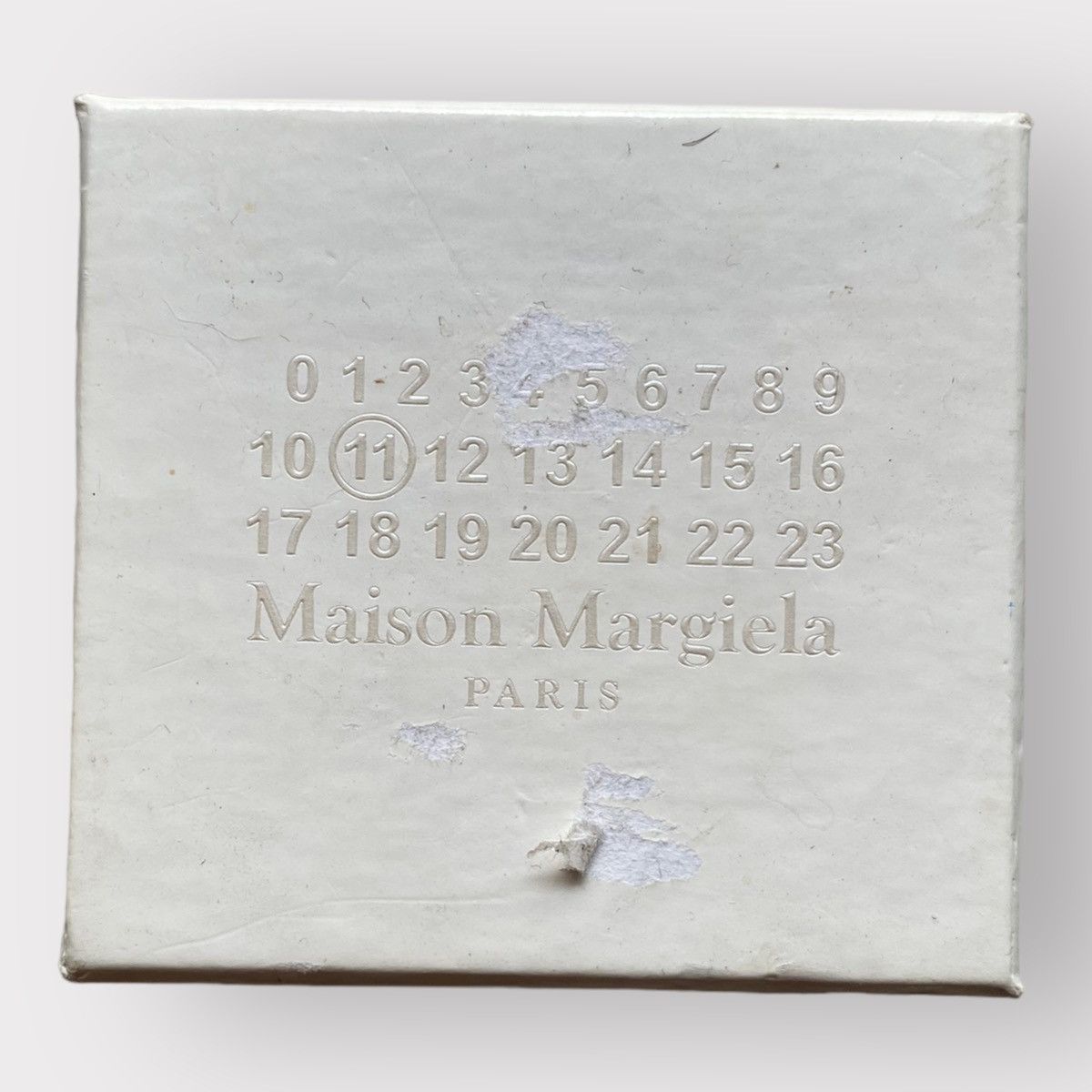Maison Margiela Margiela Silver Hoop Earring Size ONE SIZE - 7 Thumbnail