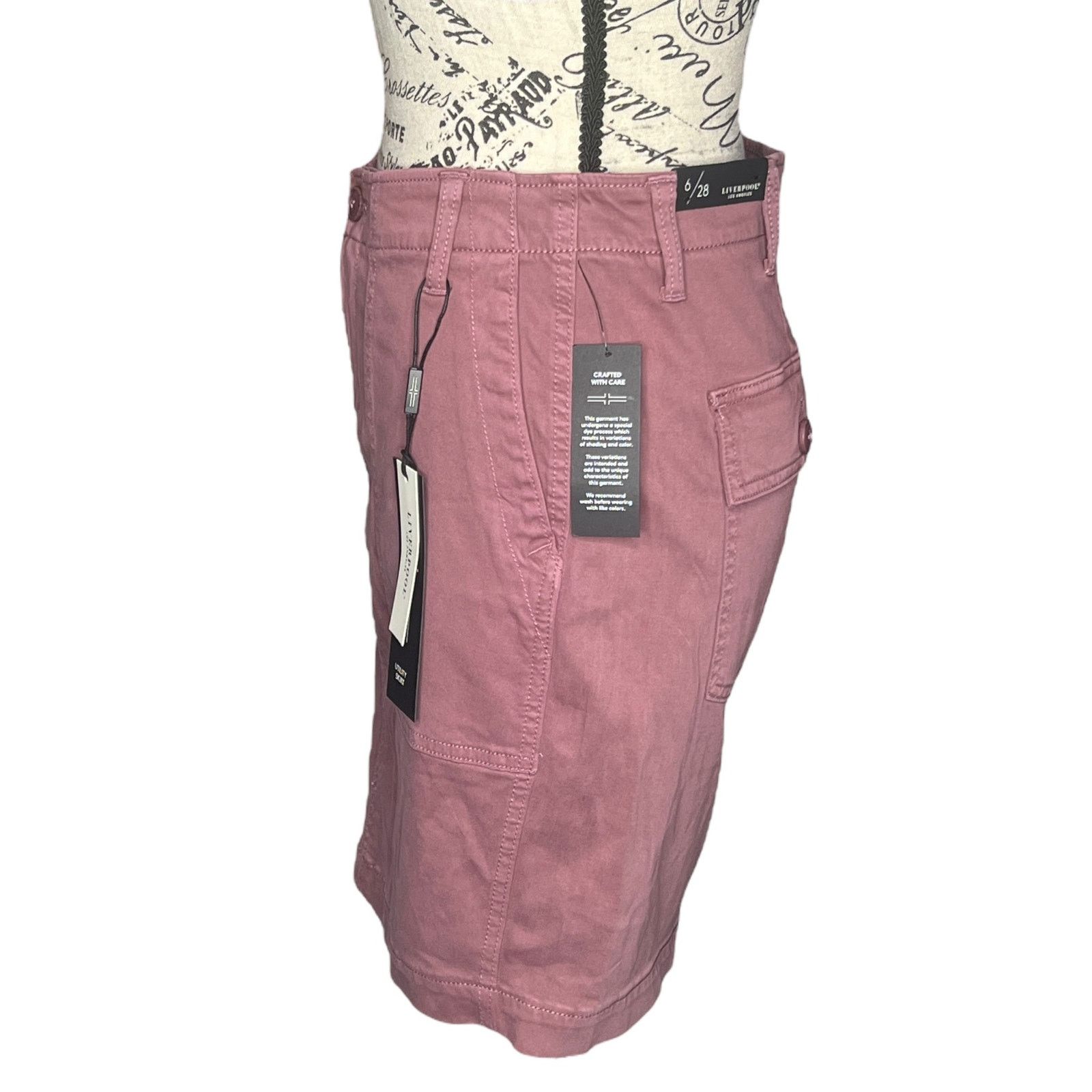 Other Maggie Back Slit 4 Pocket Utility Skirt - Stitch Fix Size 28" / US 6 / IT 42 - 3 Thumbnail